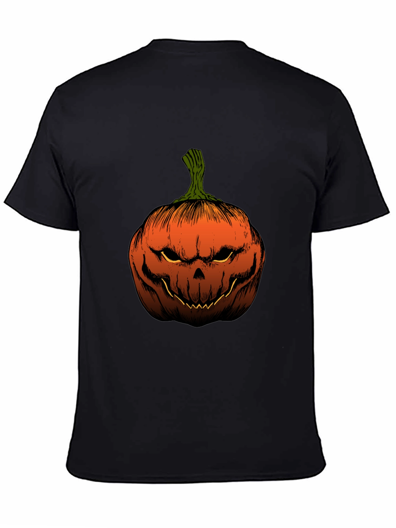 Mens Pumpkin Graphic Tee - Halloween Ready!