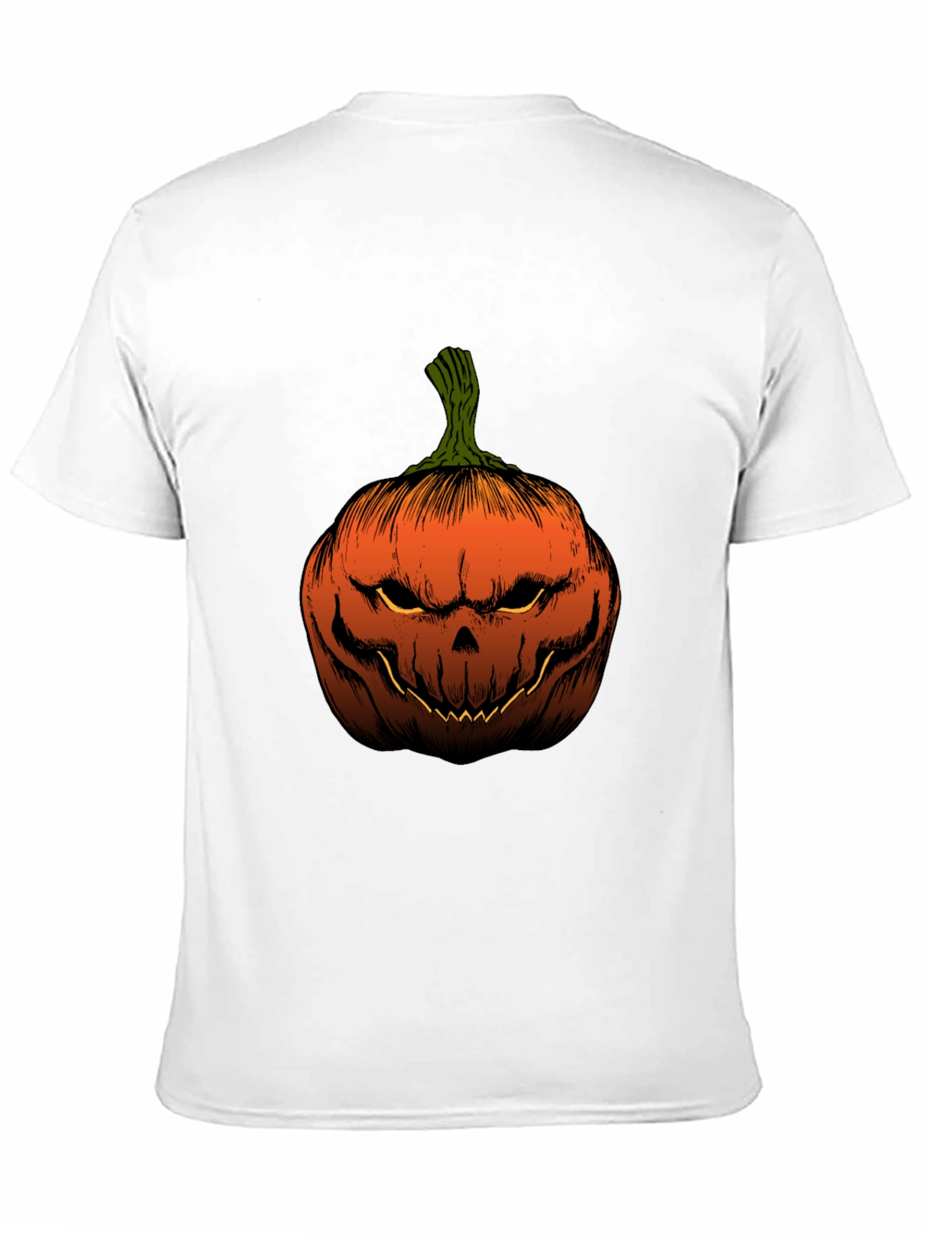Mens Pumpkin Graphic Tee - Halloween Ready!