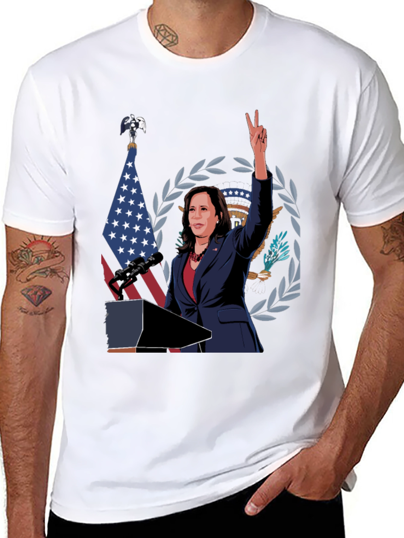 Kamala Harris Graphic T-Shirt - Political Pride