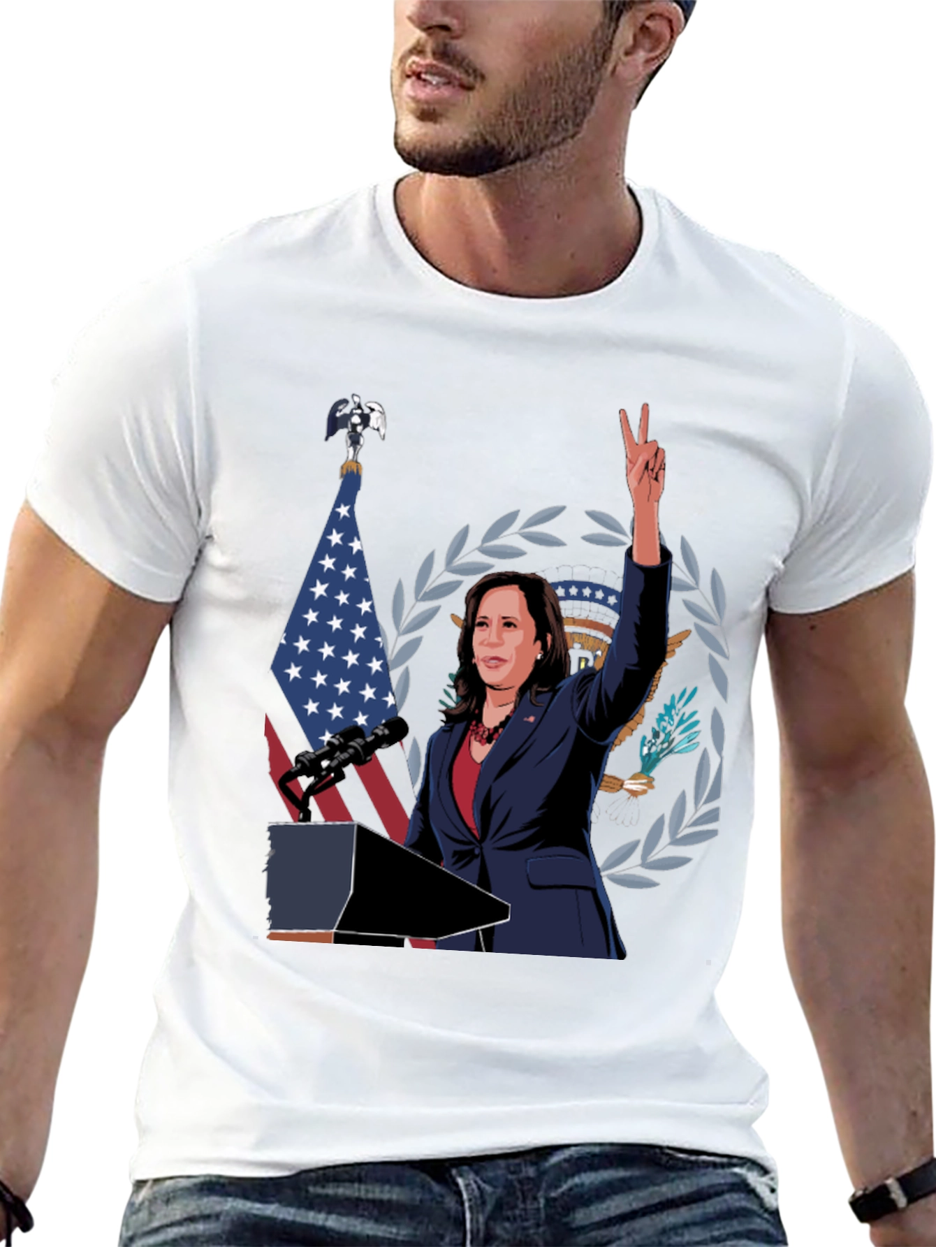 Kamala Harris Graphic T-Shirt - Political Pride