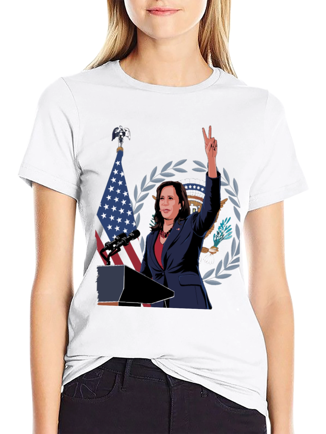 Kamala Harris Graphic T-Shirt - Political Pride