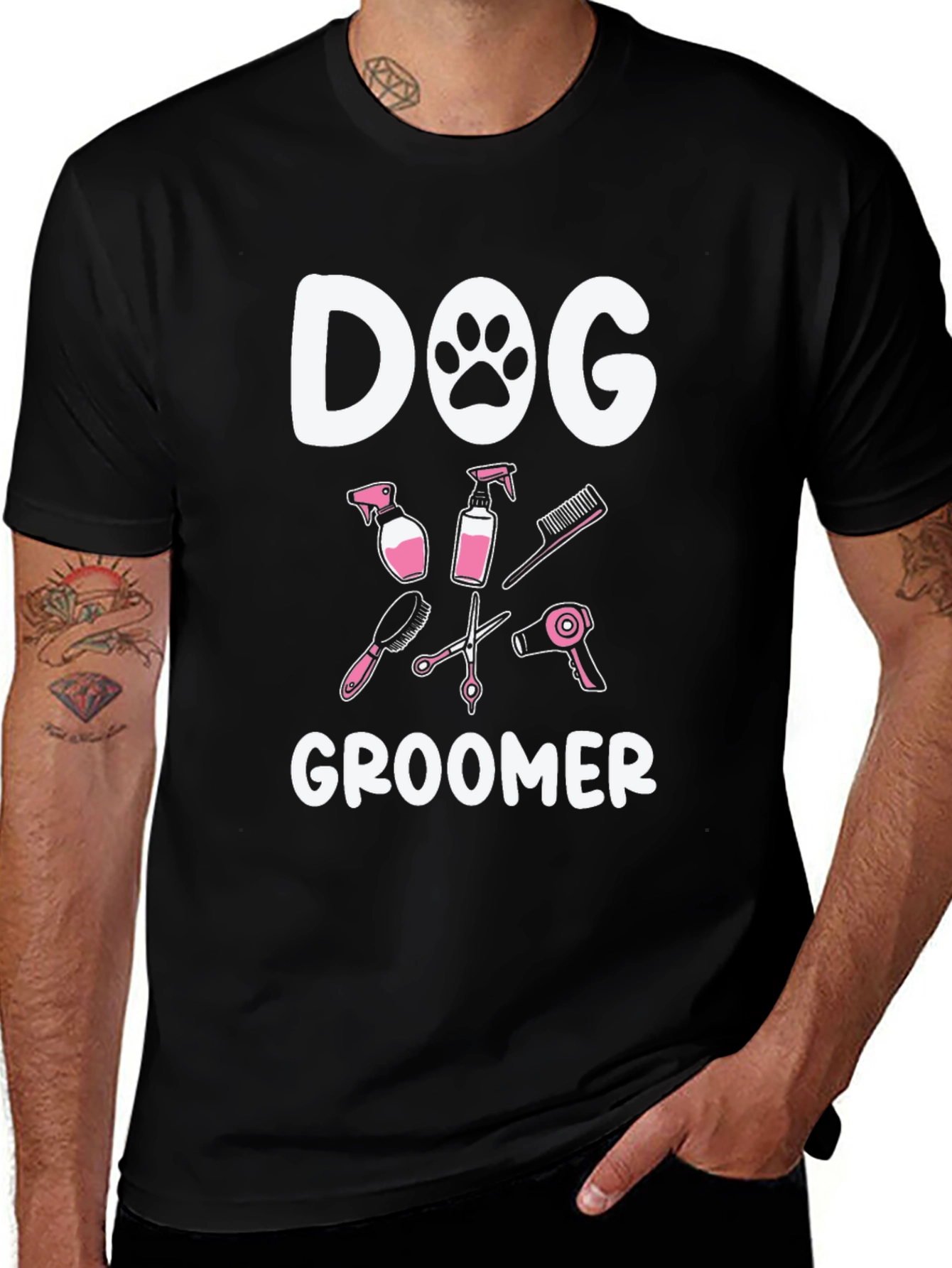 Dog Groomer T-Shirt - Animal Care Tee