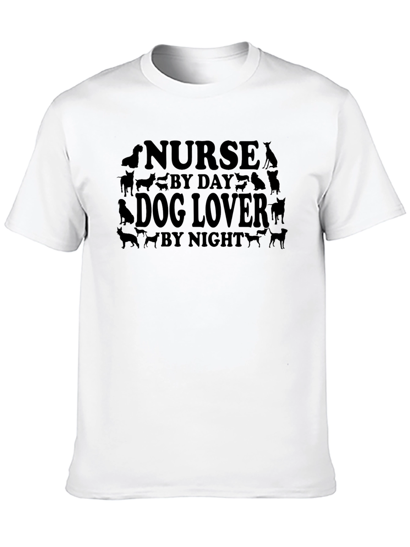 Nurse By Day Dog Lover By Night T-Shirt