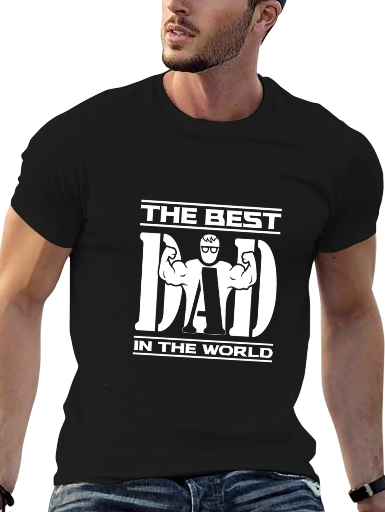 The Best Dad in the World Graphic T-Shirt