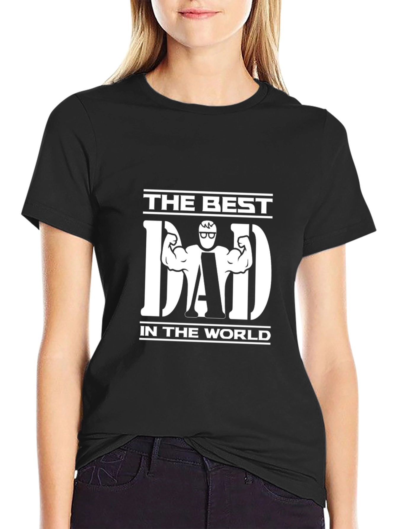 The Best Dad in the World Graphic T-Shirt