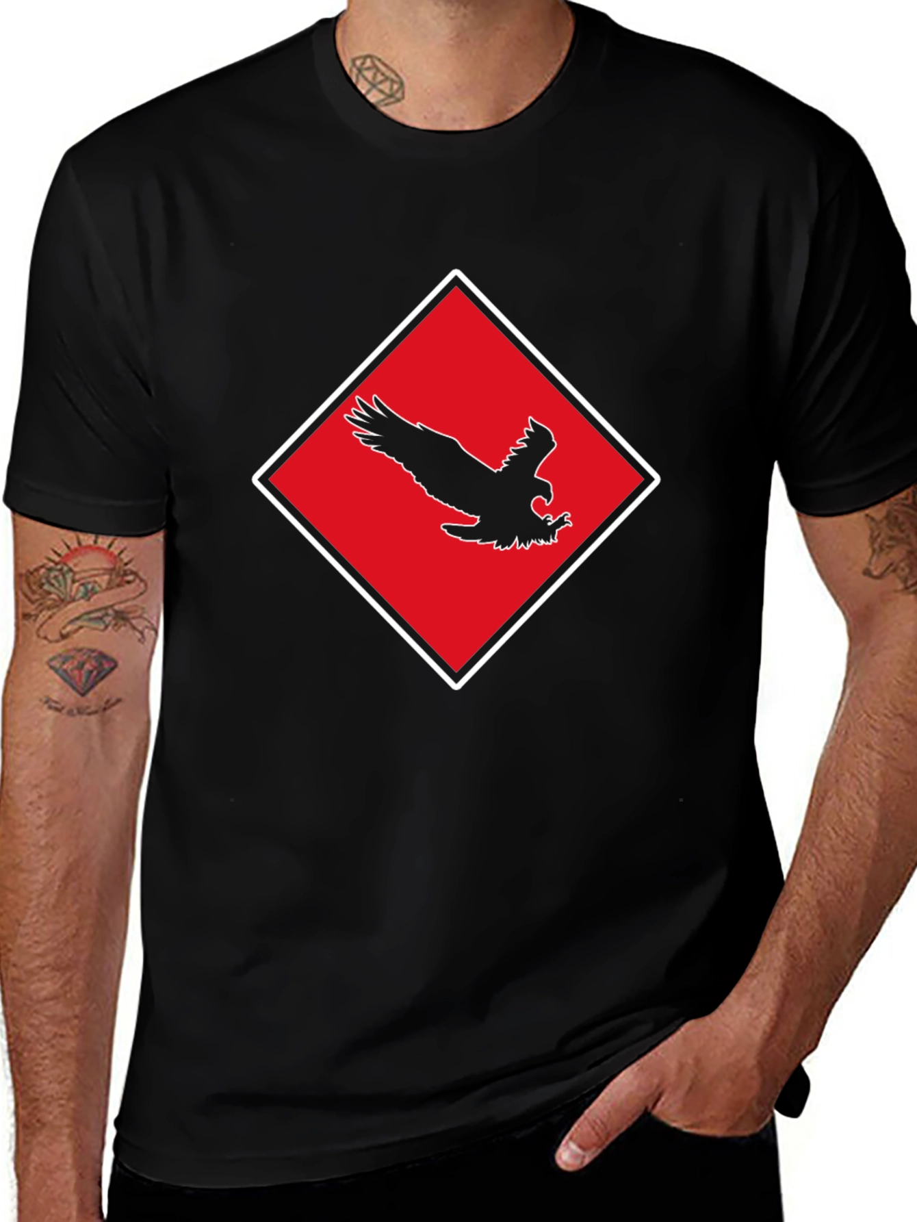 Eagle Crest Black T-Shirt