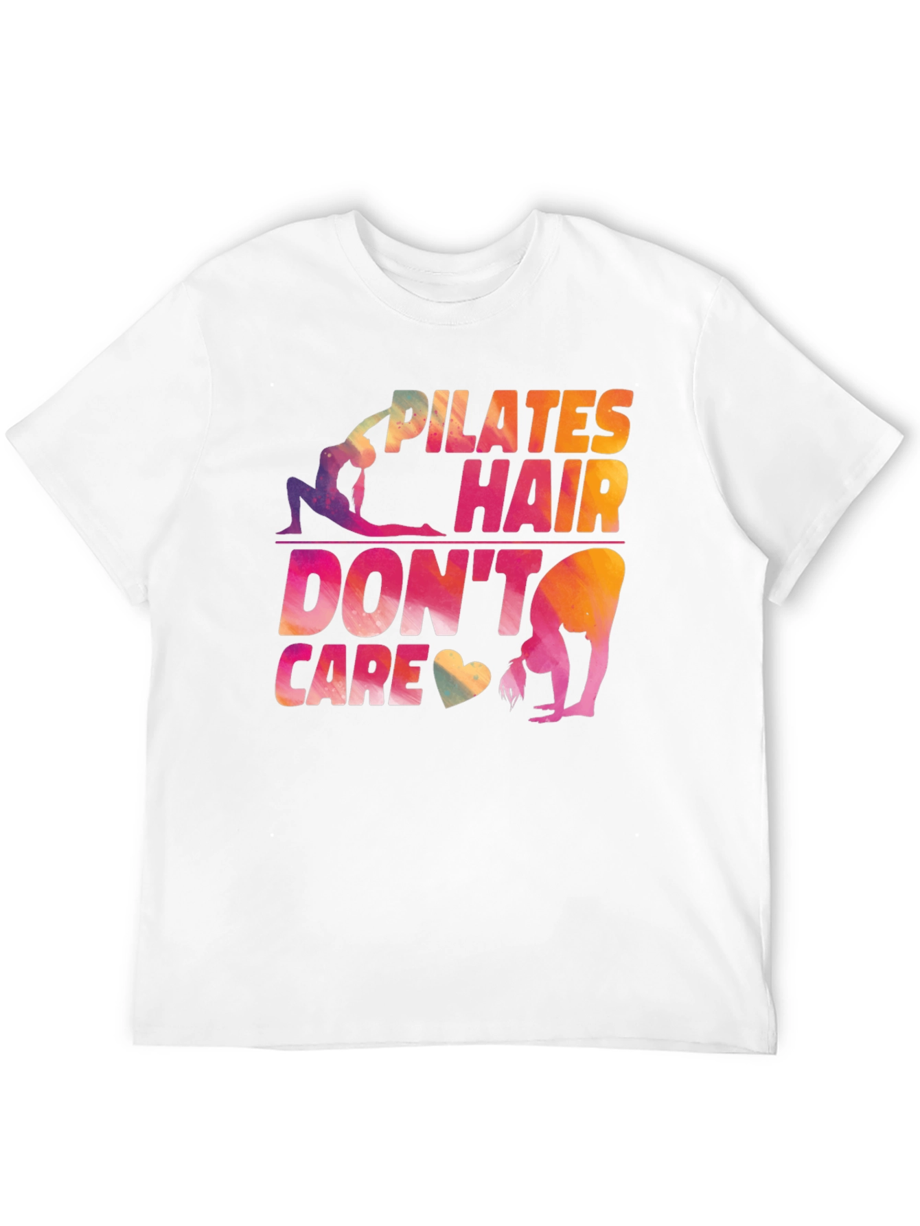 Pilates Hair Dont Care Graphic T-Shirt