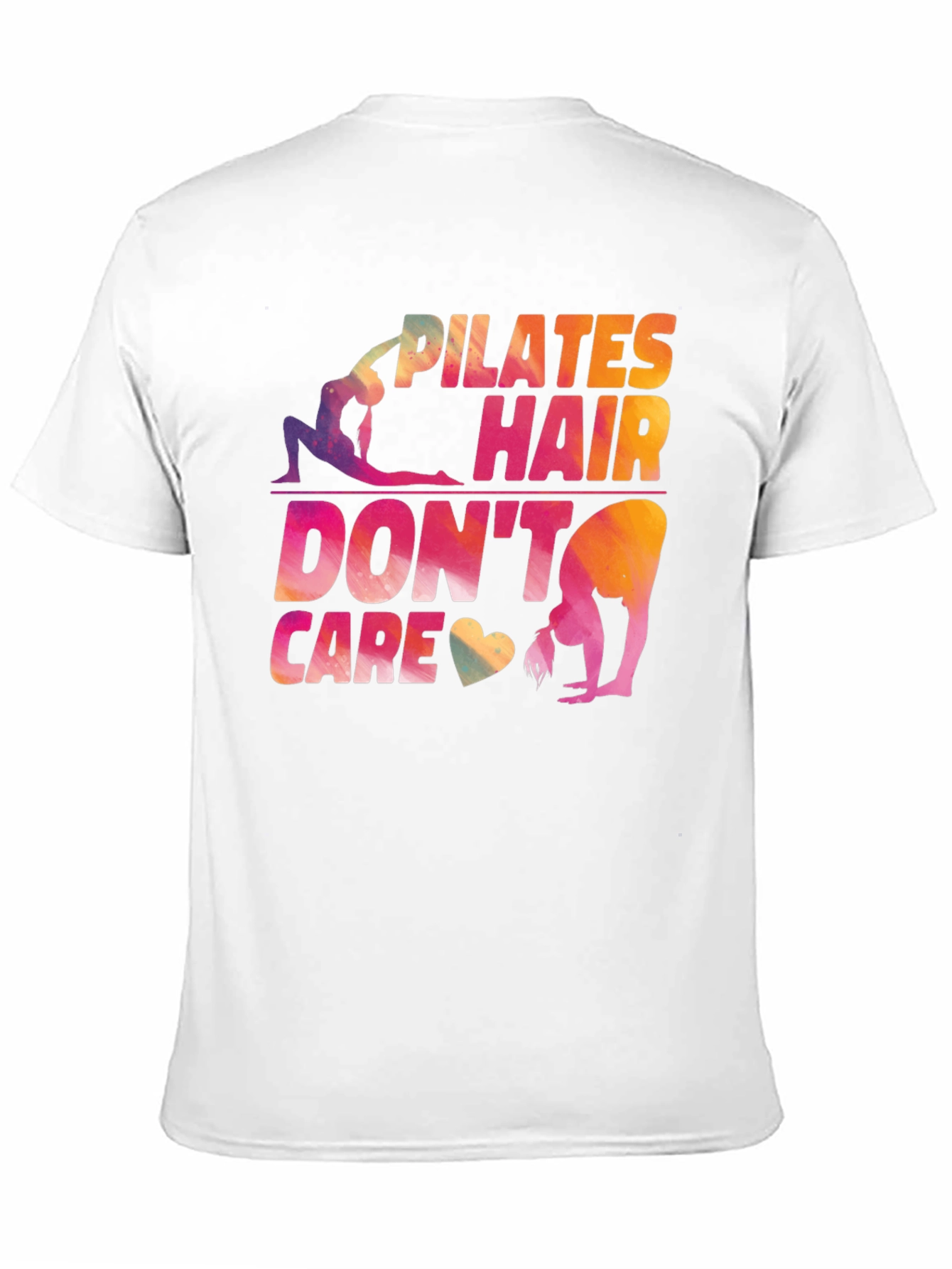 Pilates Hair Dont Care Graphic T-Shirt