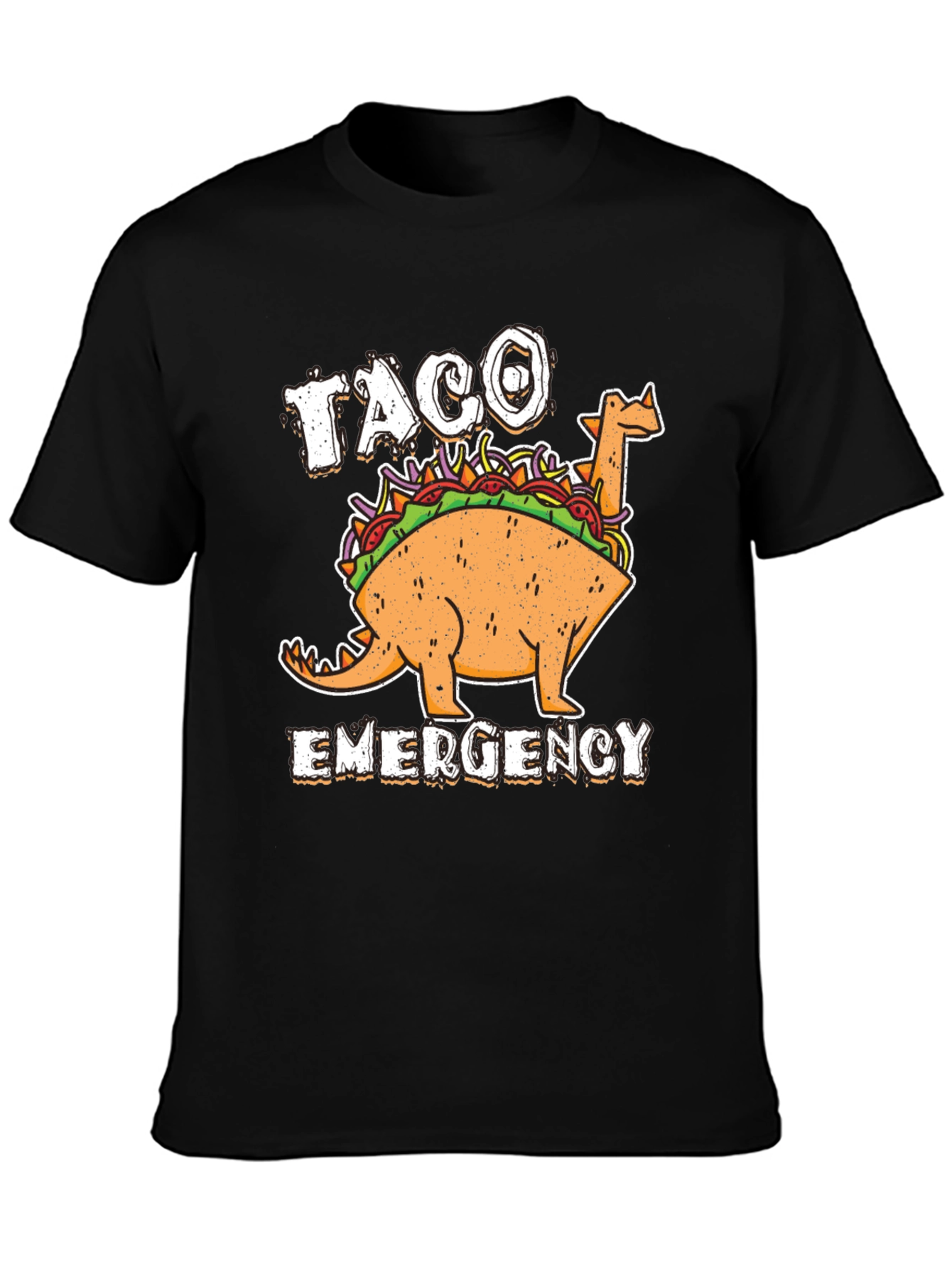 Taco Emergency T-Shirt - Novelty Foodie Tee