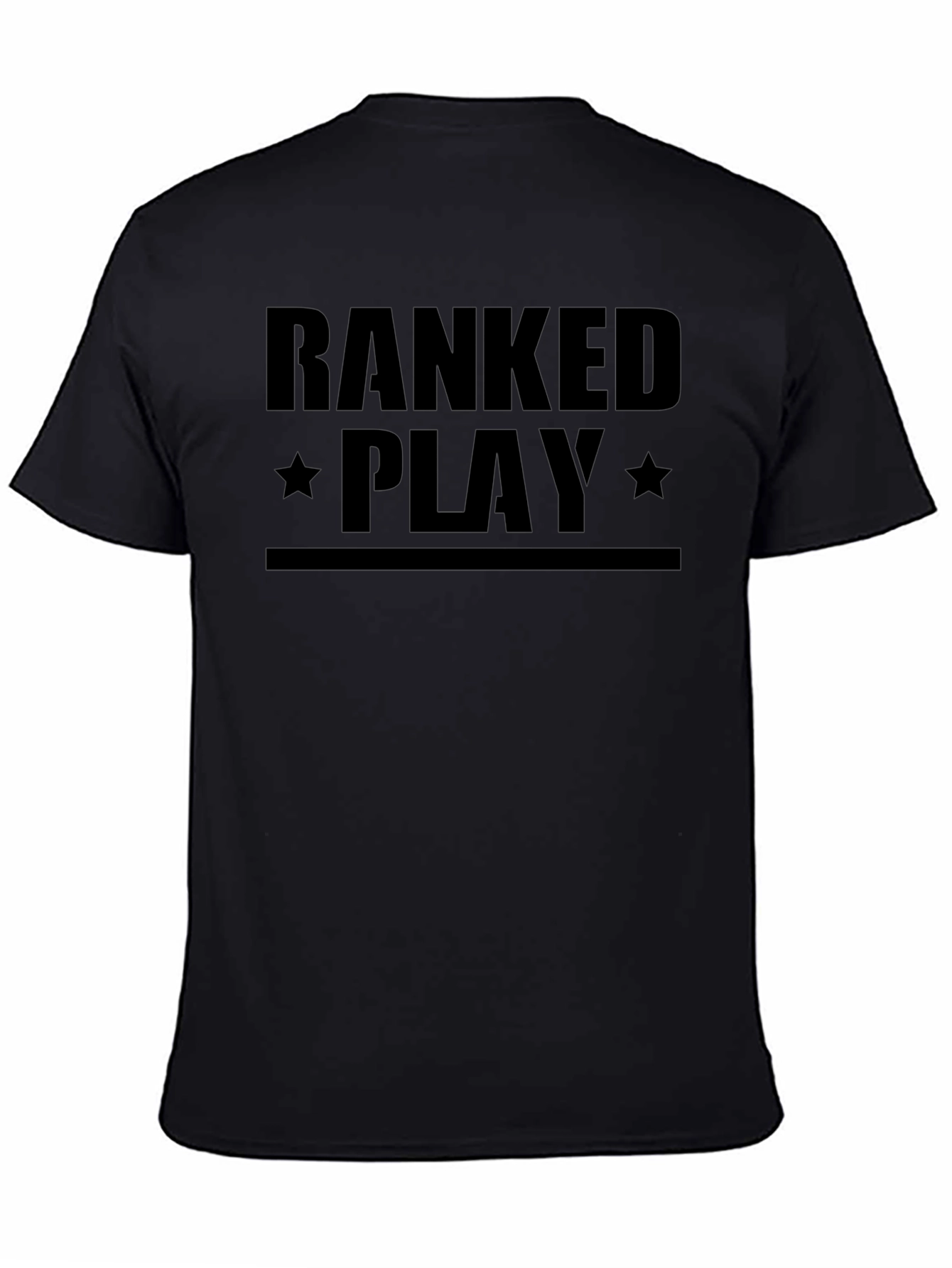 Ranked Play Black Graphic T-Shirt