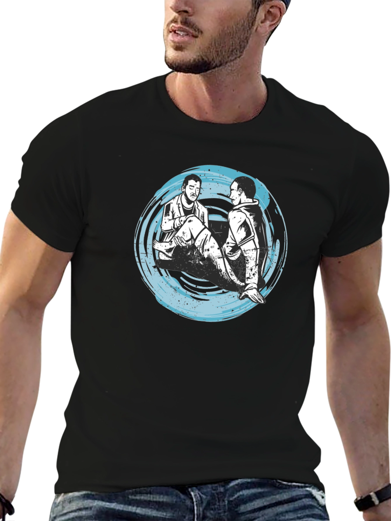 Jiu Jitsu Grappling T-Shirt - BJJ Martial Arts Design
