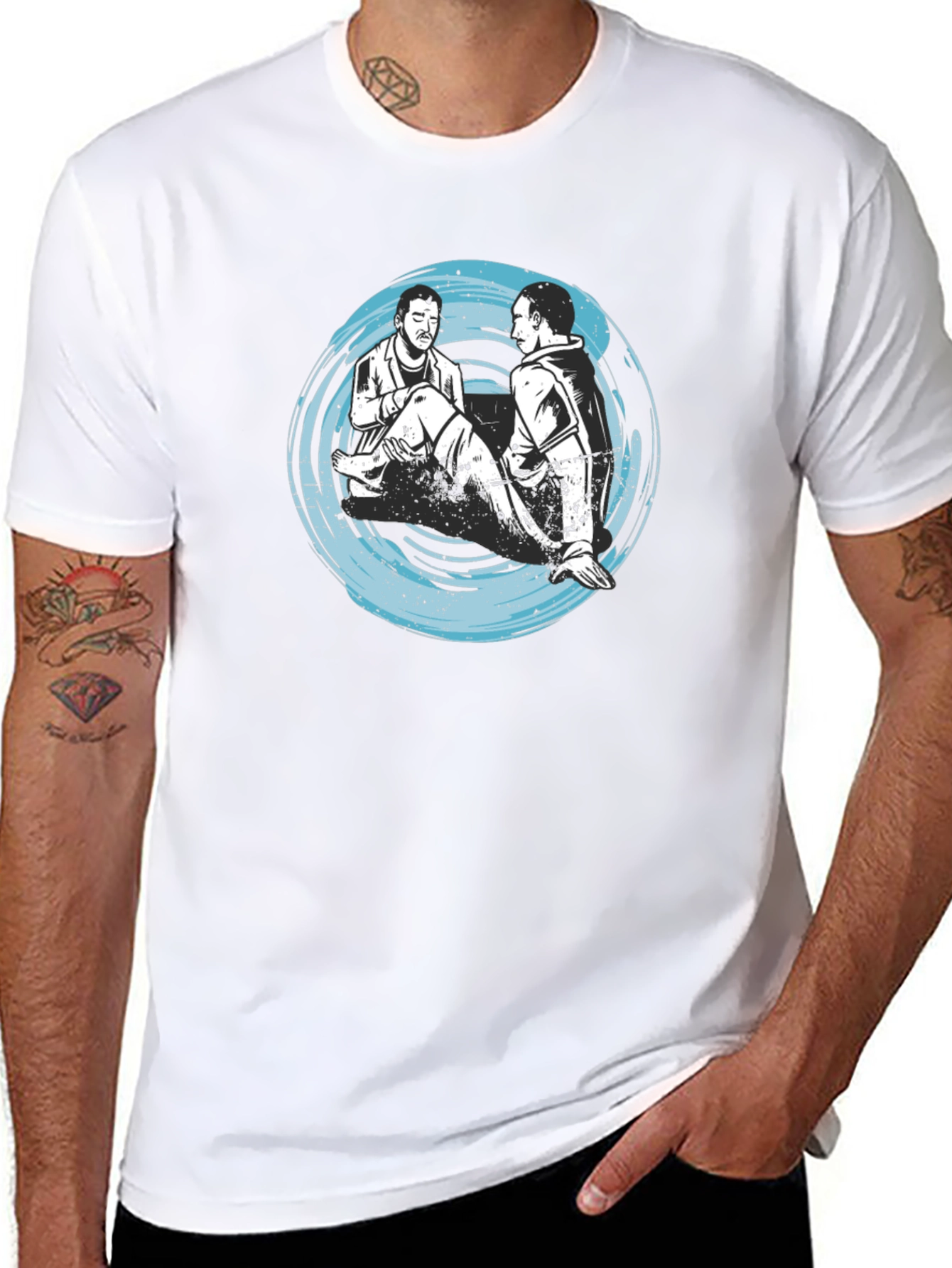 Jiu Jitsu Grappling T-Shirt - BJJ Martial Arts Design