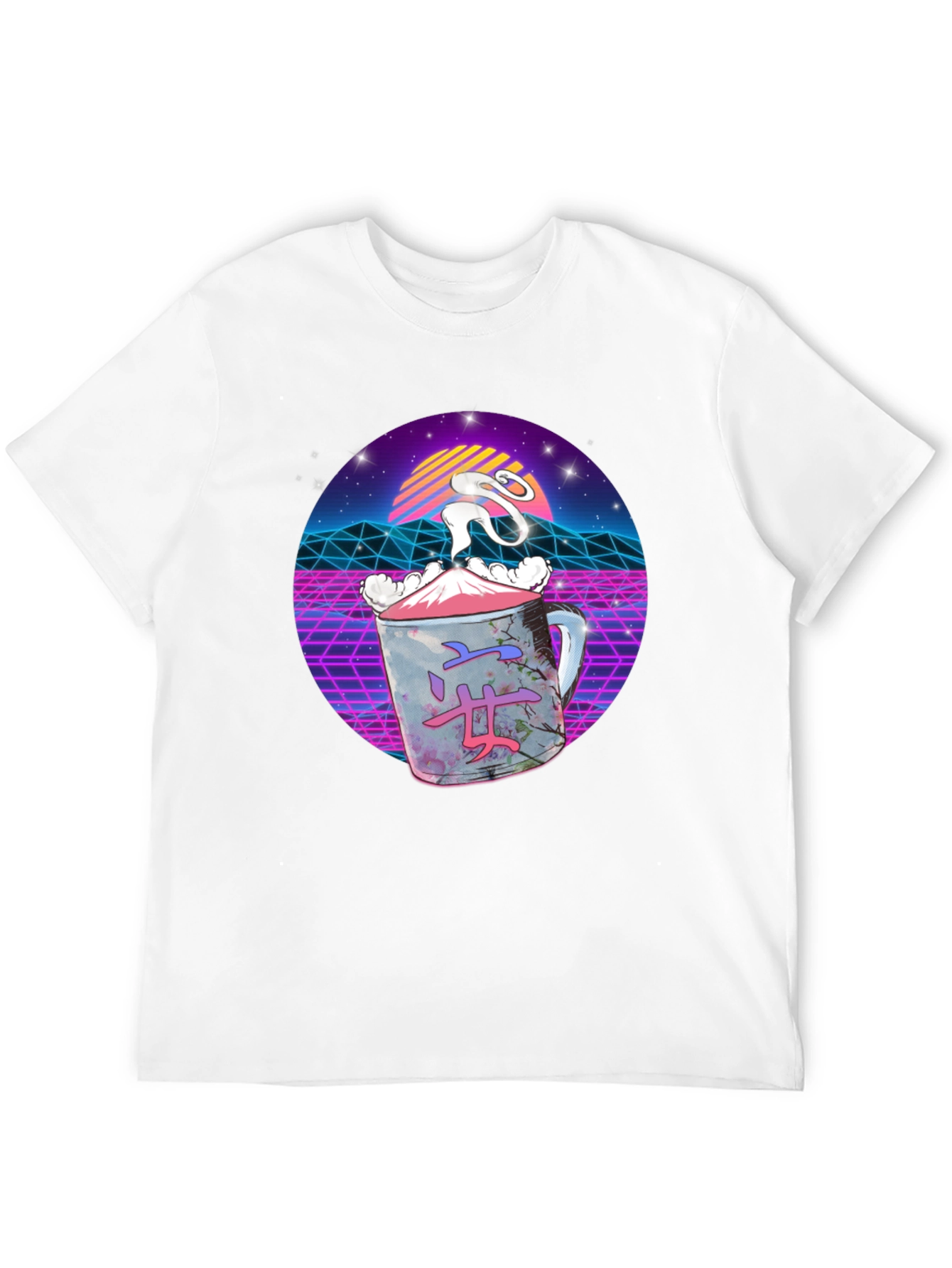 Retro Vaporwave Japanese Tea T-Shirt