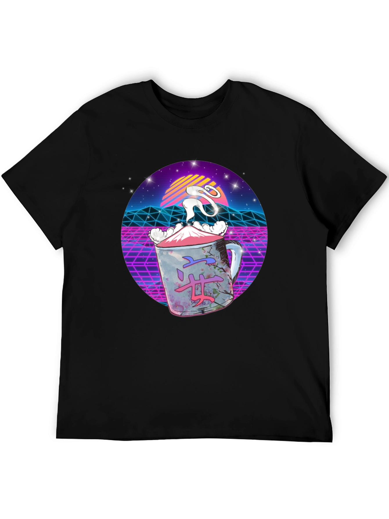 Retro Vaporwave Japanese Tea T-Shirt