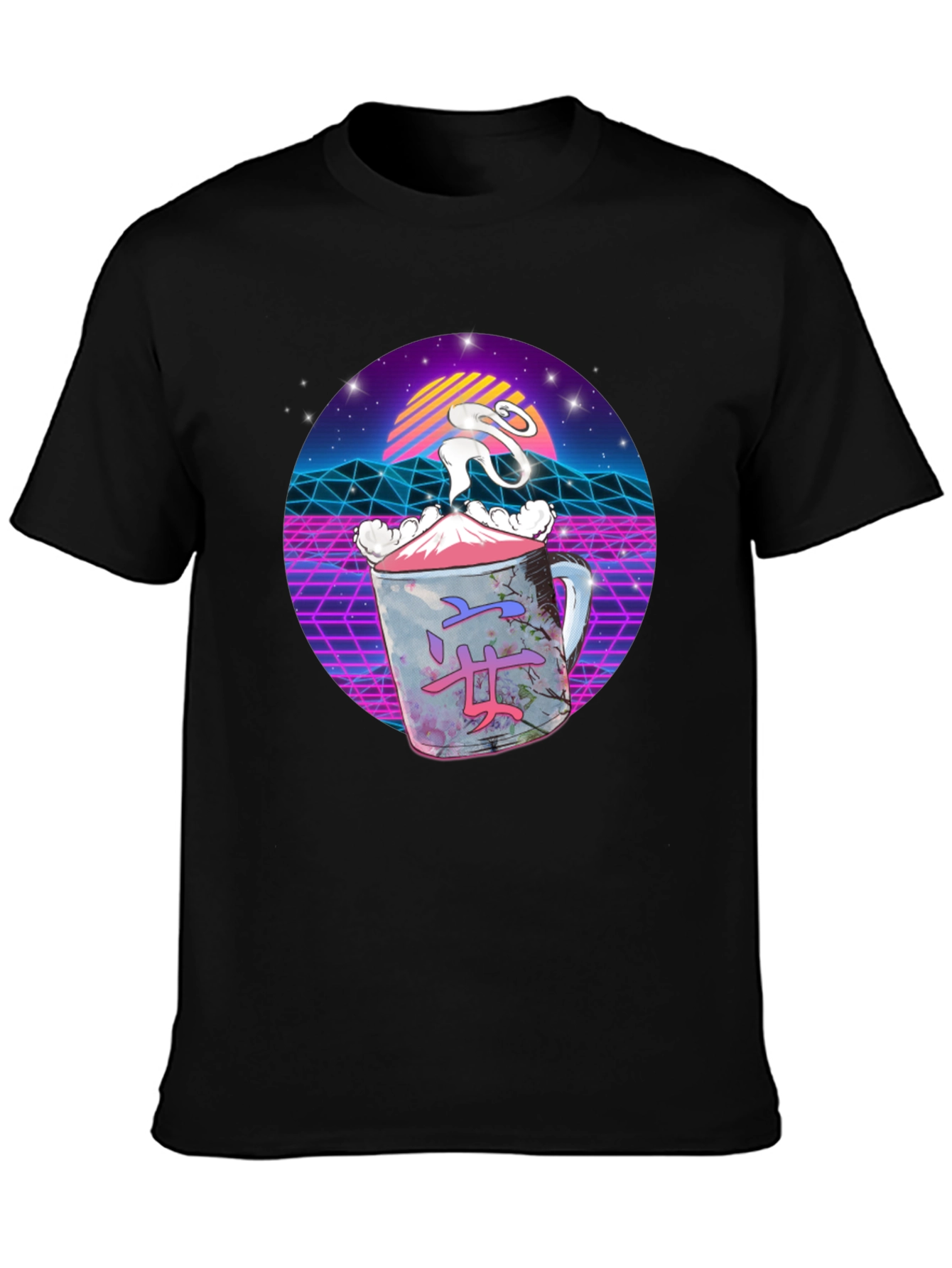 Retro Vaporwave Japanese Tea T-Shirt