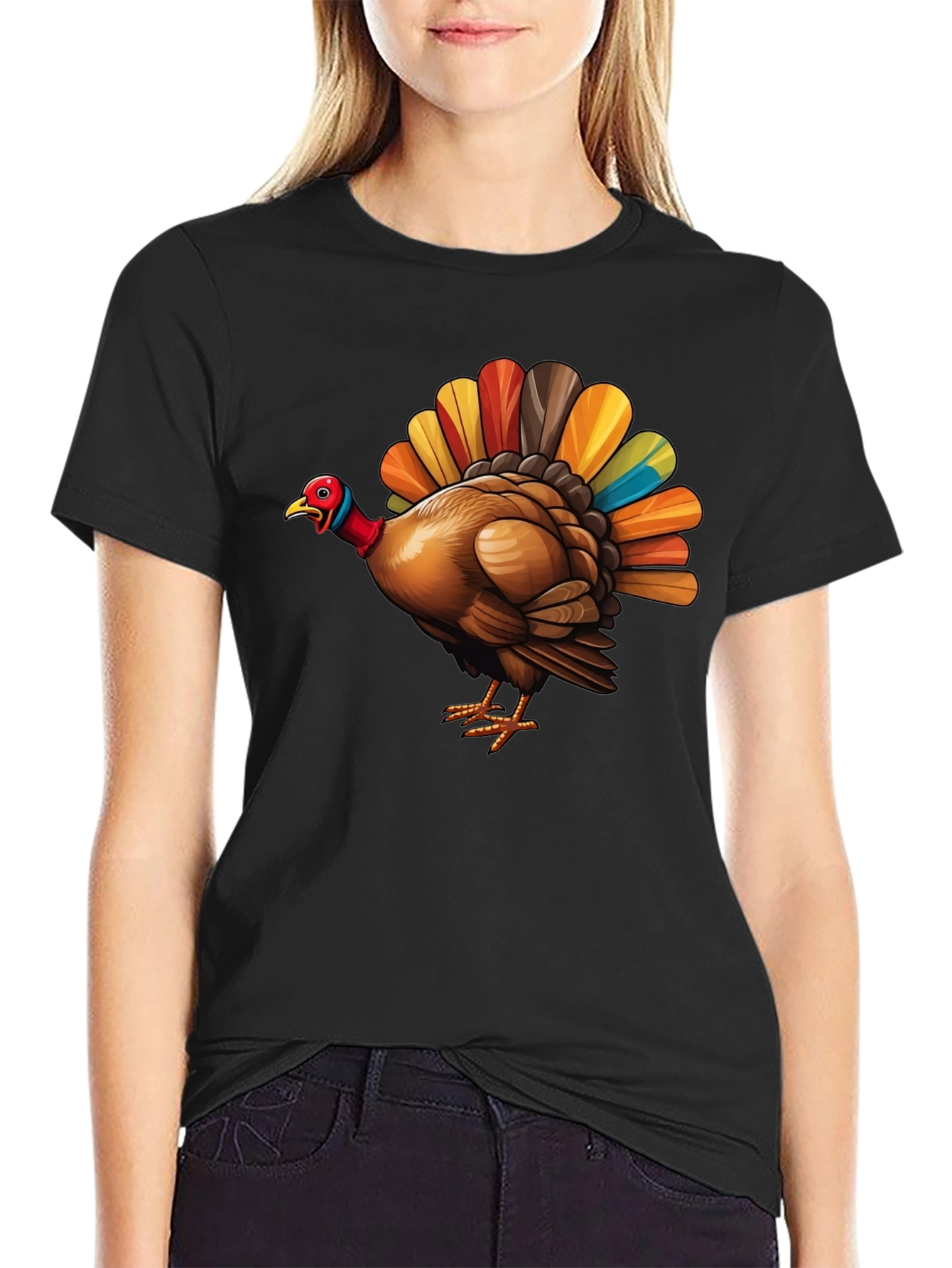 Thanksgiving Turkey Graphic Tee
