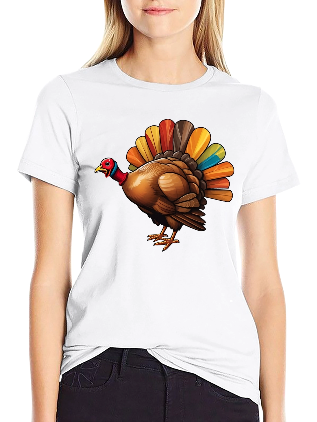 Thanksgiving Turkey Graphic Tee