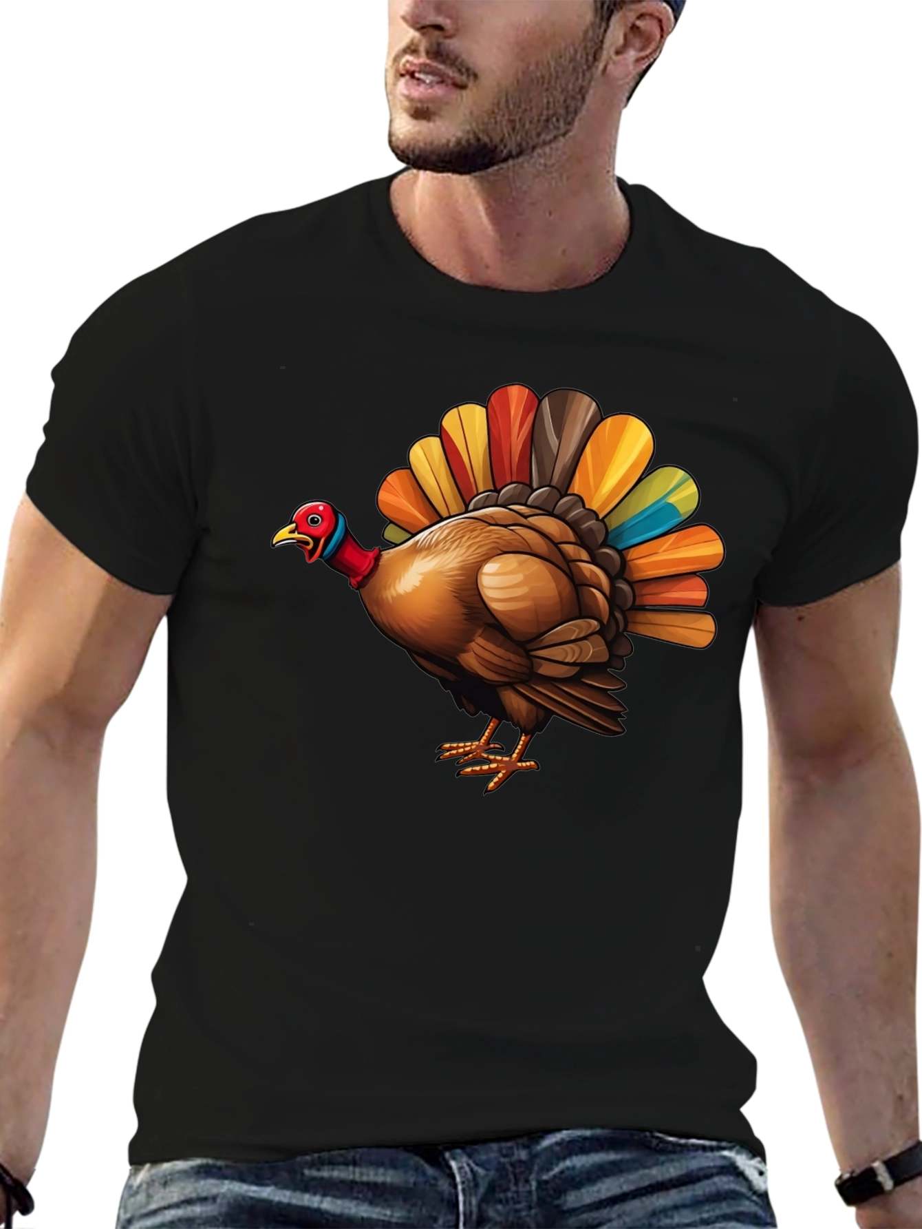 Thanksgiving Turkey Graphic Tee