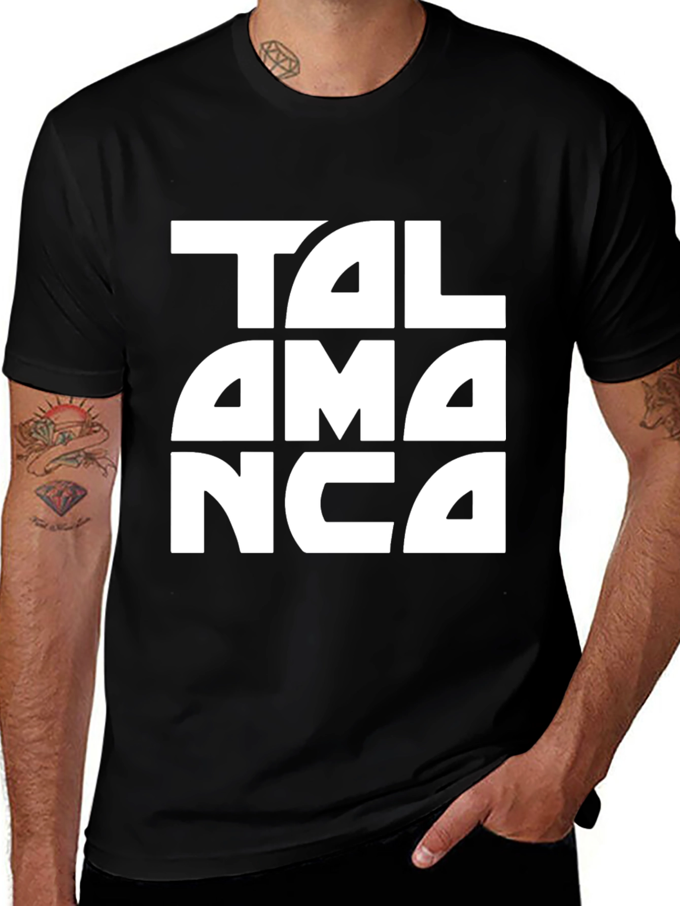 Talamanca Black Graphic T-Shirt