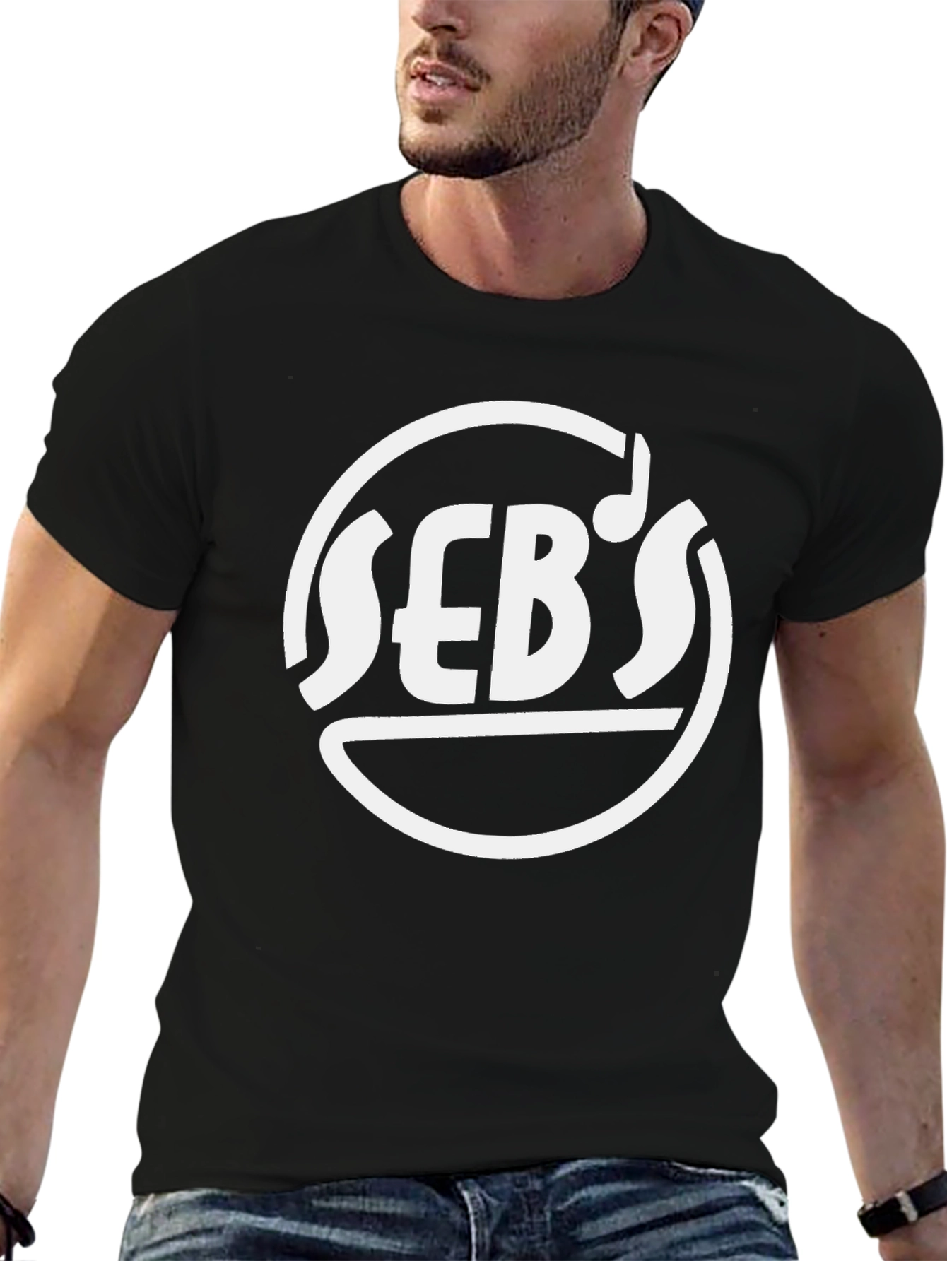 Sebs T-Shirt - Round Logo Design