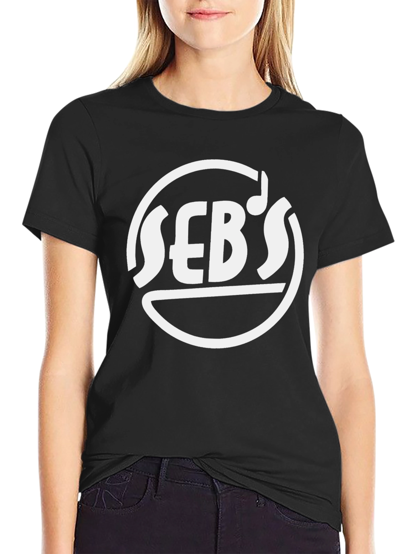 Sebs T-Shirt - Round Logo Design