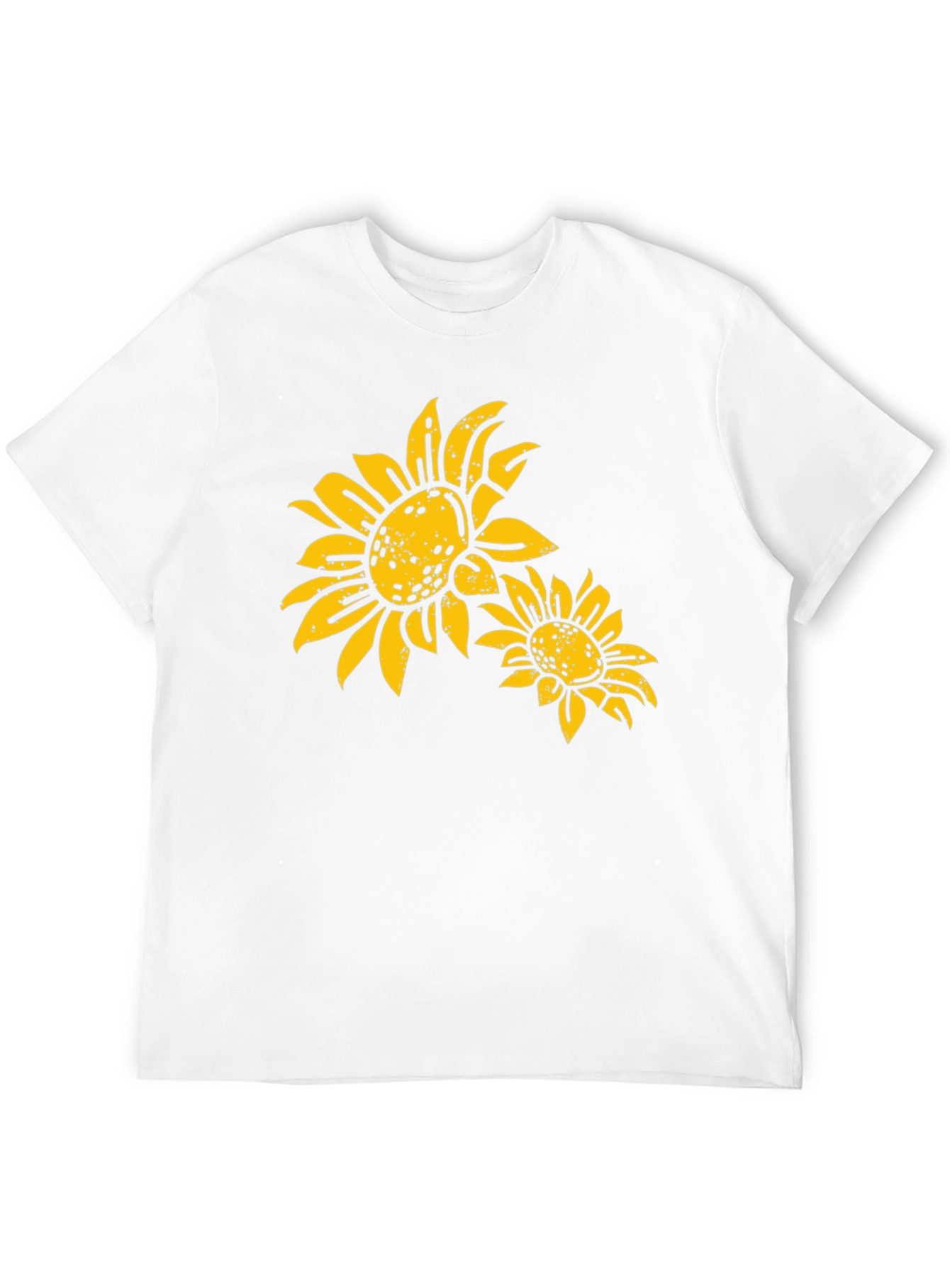 Sunflower Graphic Black T-Shirt