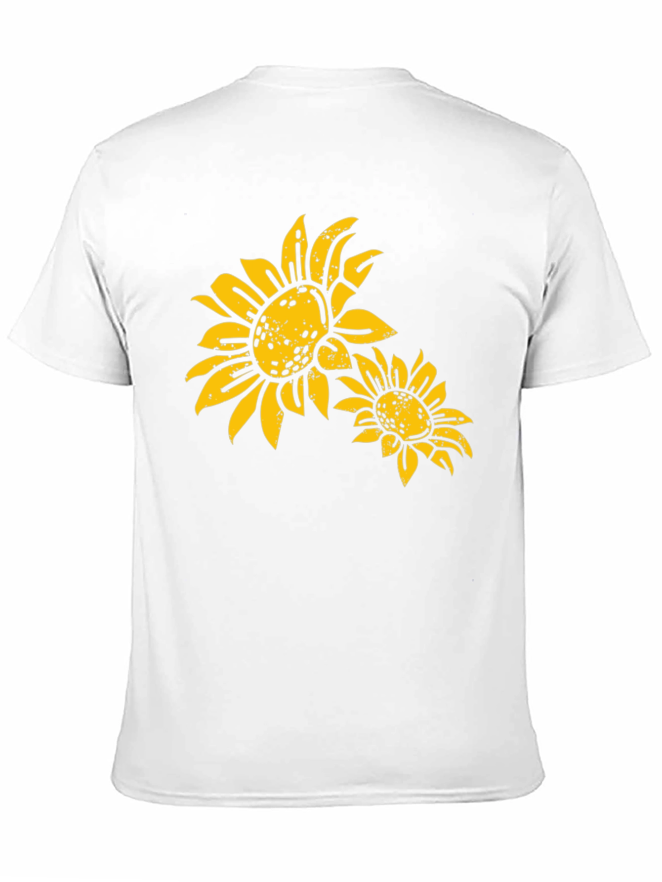 Sunflower Graphic Black T-Shirt