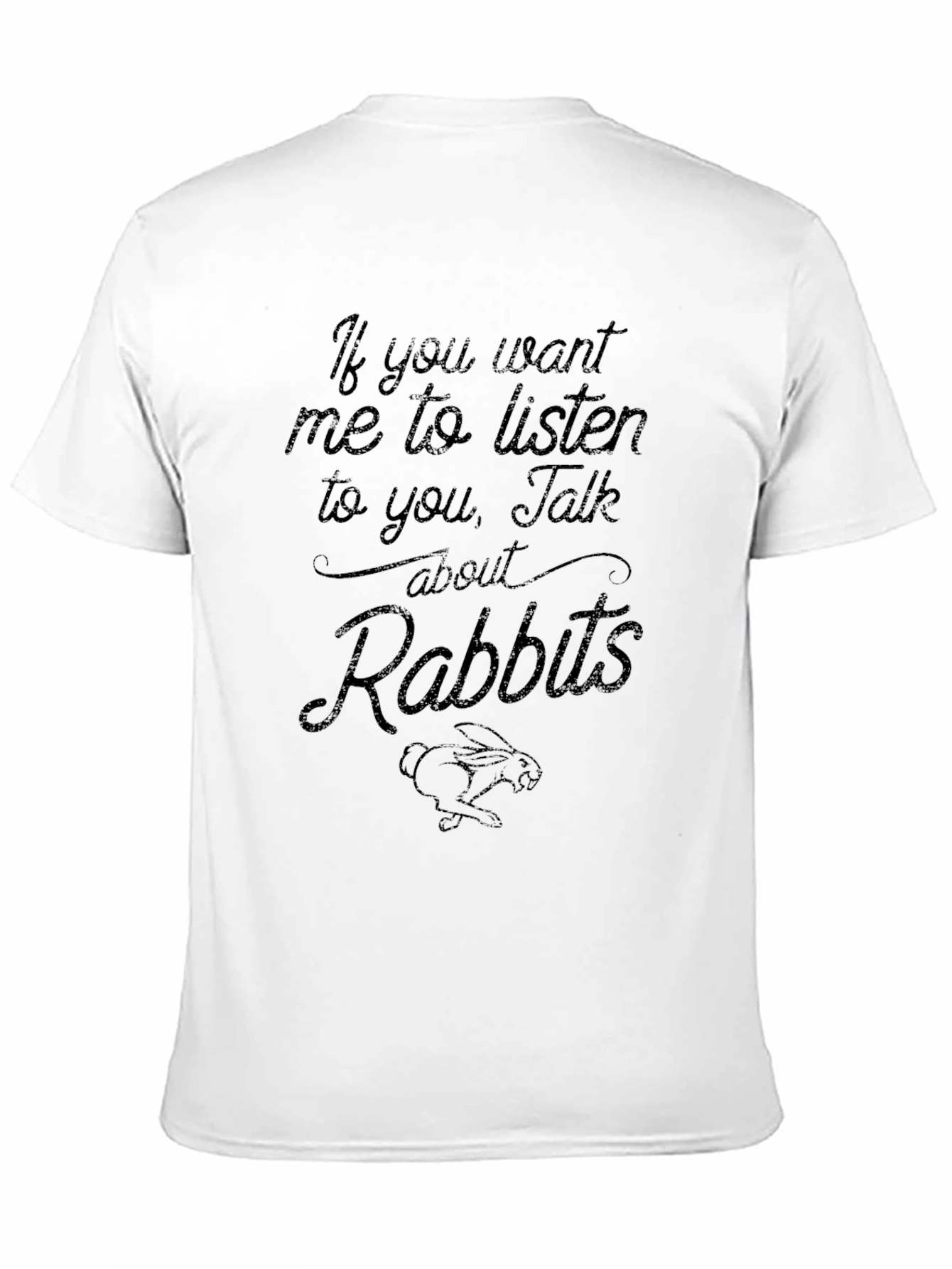 Talk About Rabbits Graphic T-Shirt