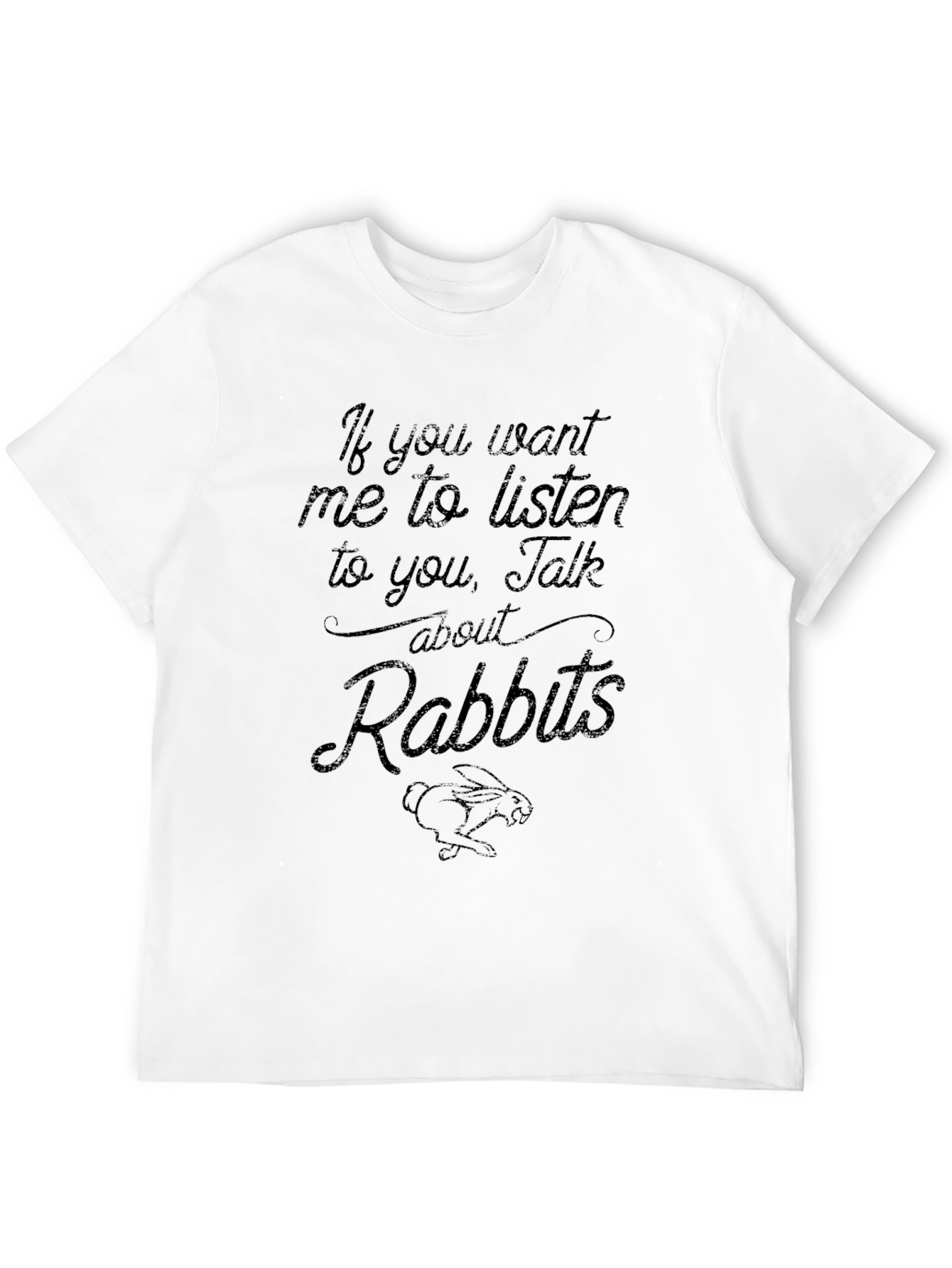 Talk About Rabbits Graphic T-Shirt