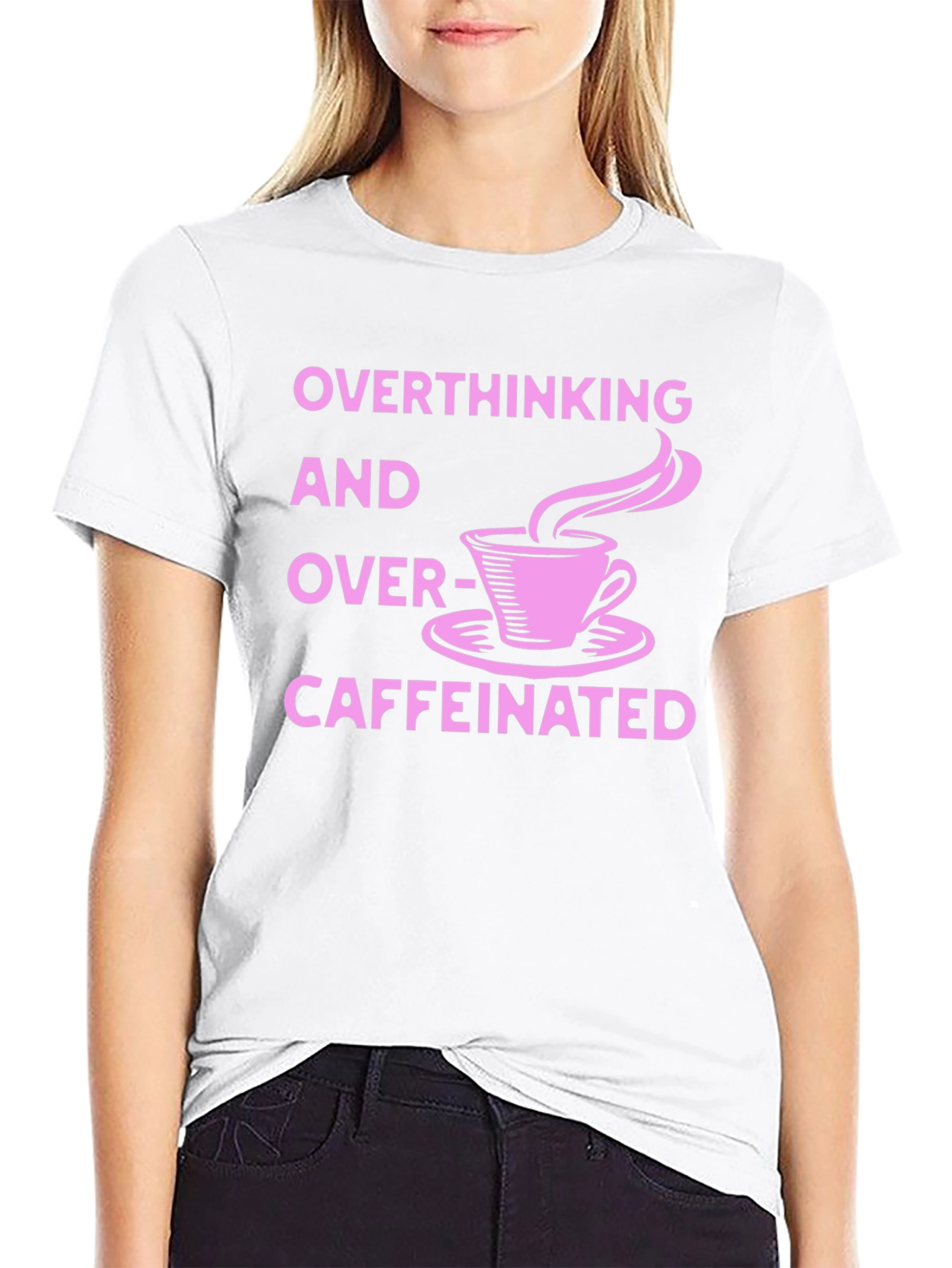 Overthinking & Over-Caffeinated Graphic T-Shirt