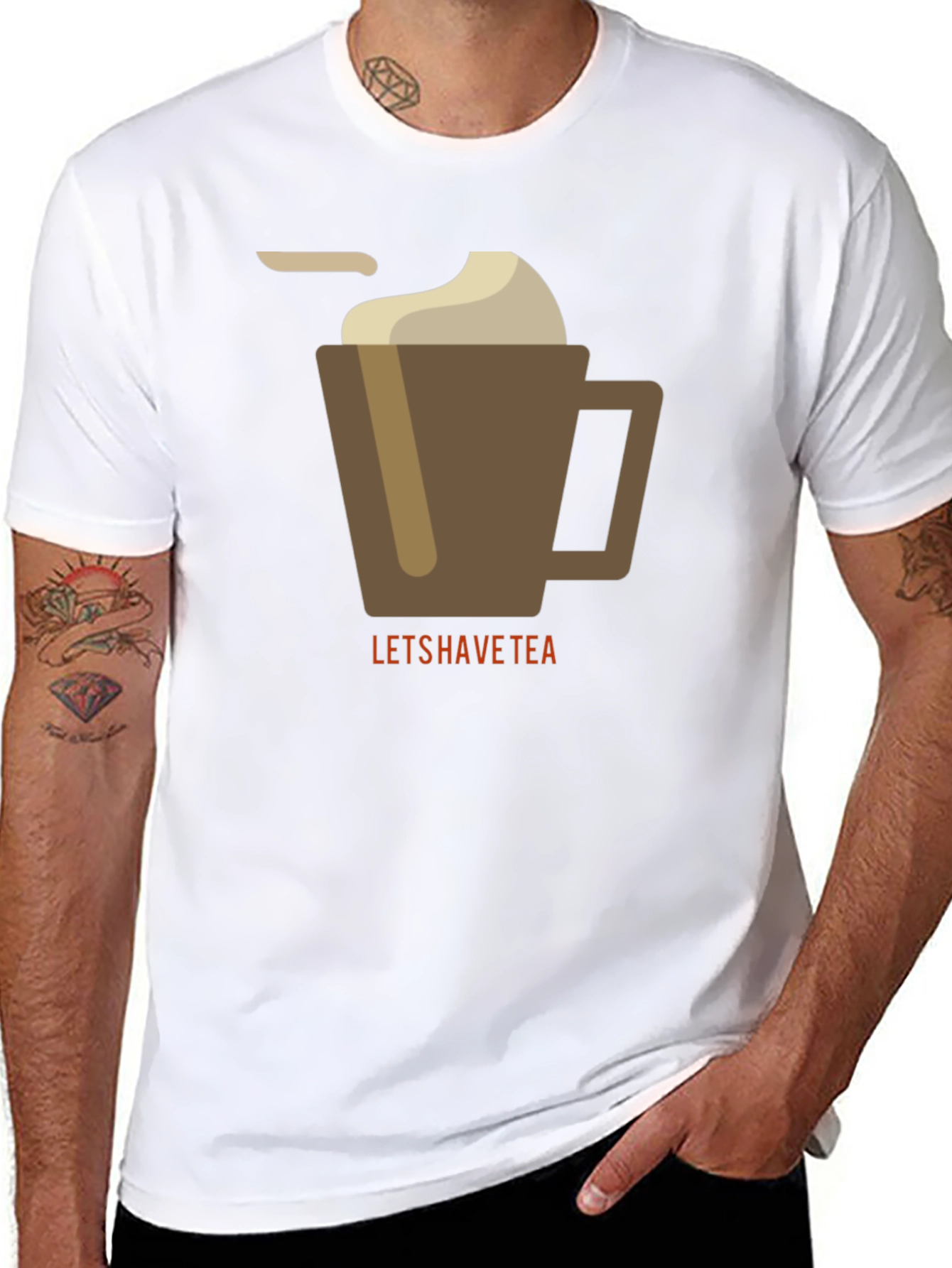 Lets Have Tea Graphic T-Shirt - Casual Wear