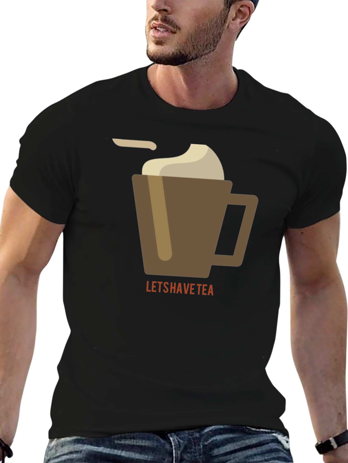 Lets Have Tea Graphic T-Shirt - Casual Wear