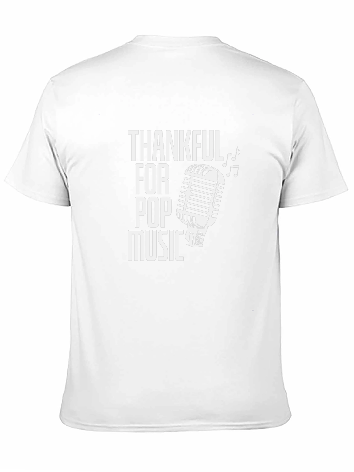 Thankful for Pop Music Graphic T-Shirt