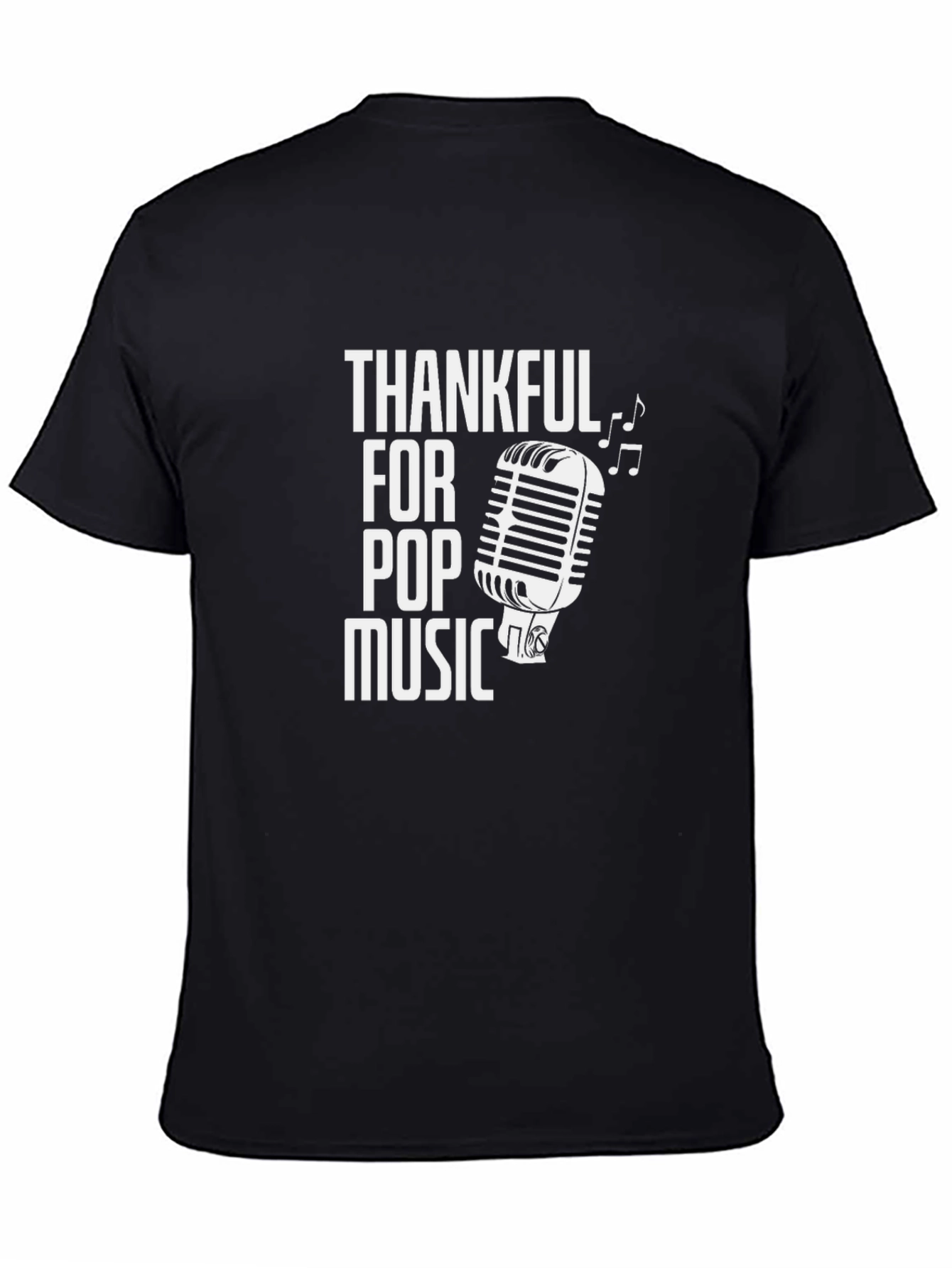 Thankful for Pop Music Graphic T-Shirt
