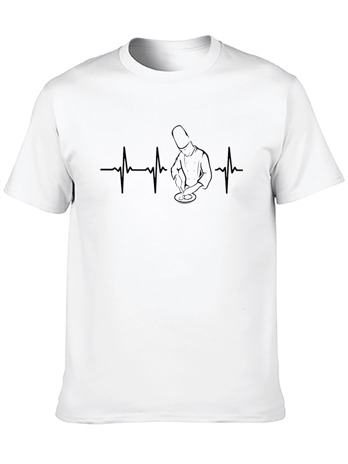 DJ Heartbeat T-Shirt - Turntable Music Lover Tee
