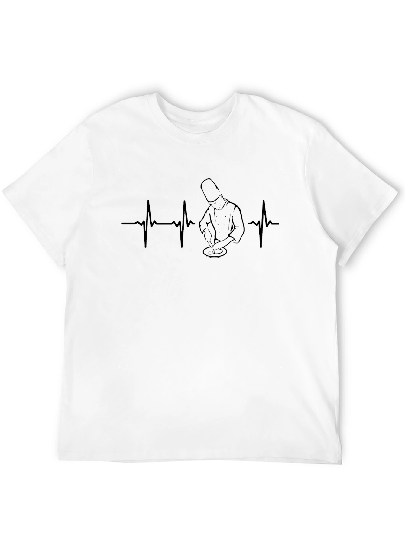 DJ Heartbeat T-Shirt - Turntable Music Lover Tee