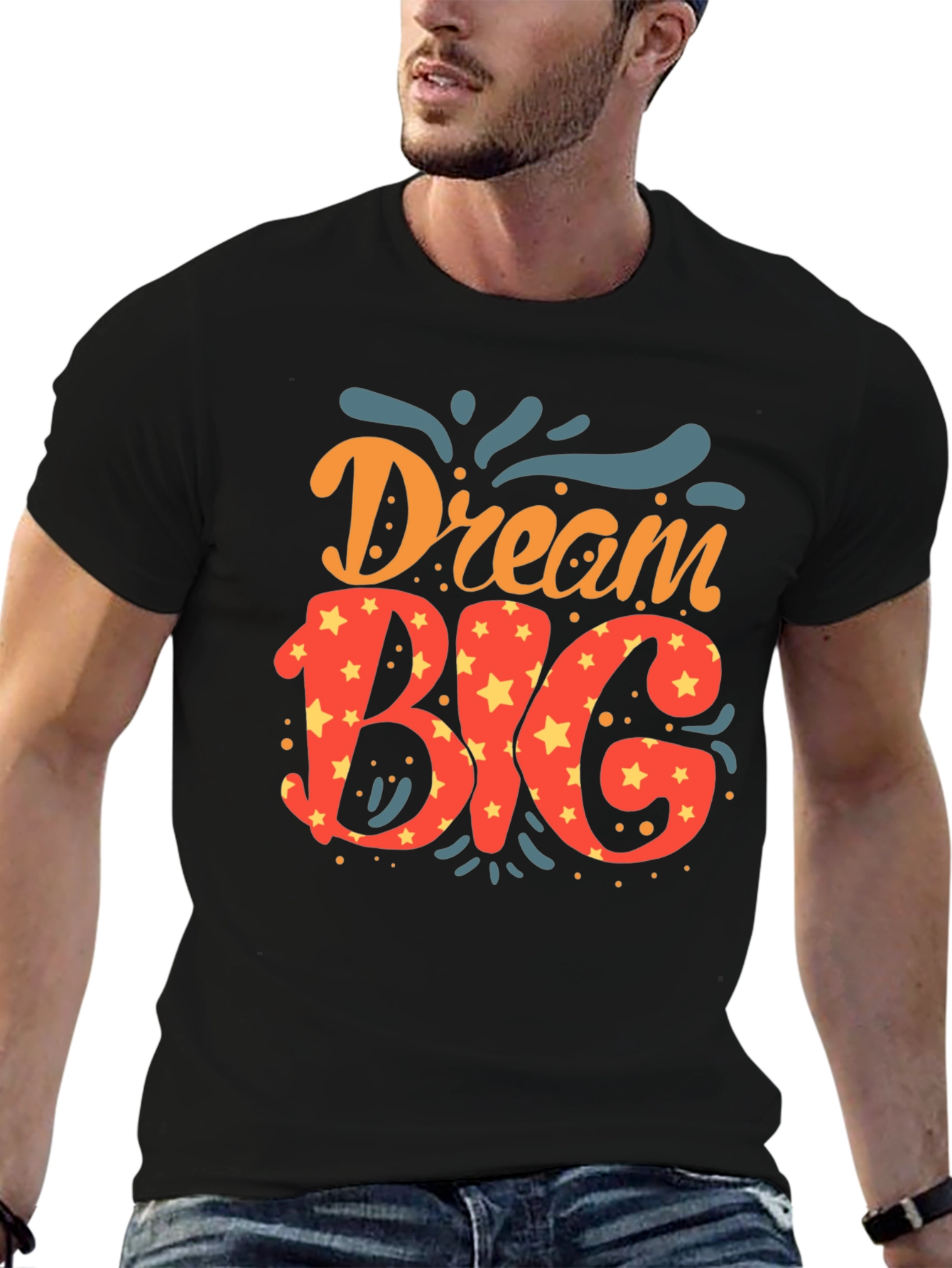 Dream Big Black T-Shirt