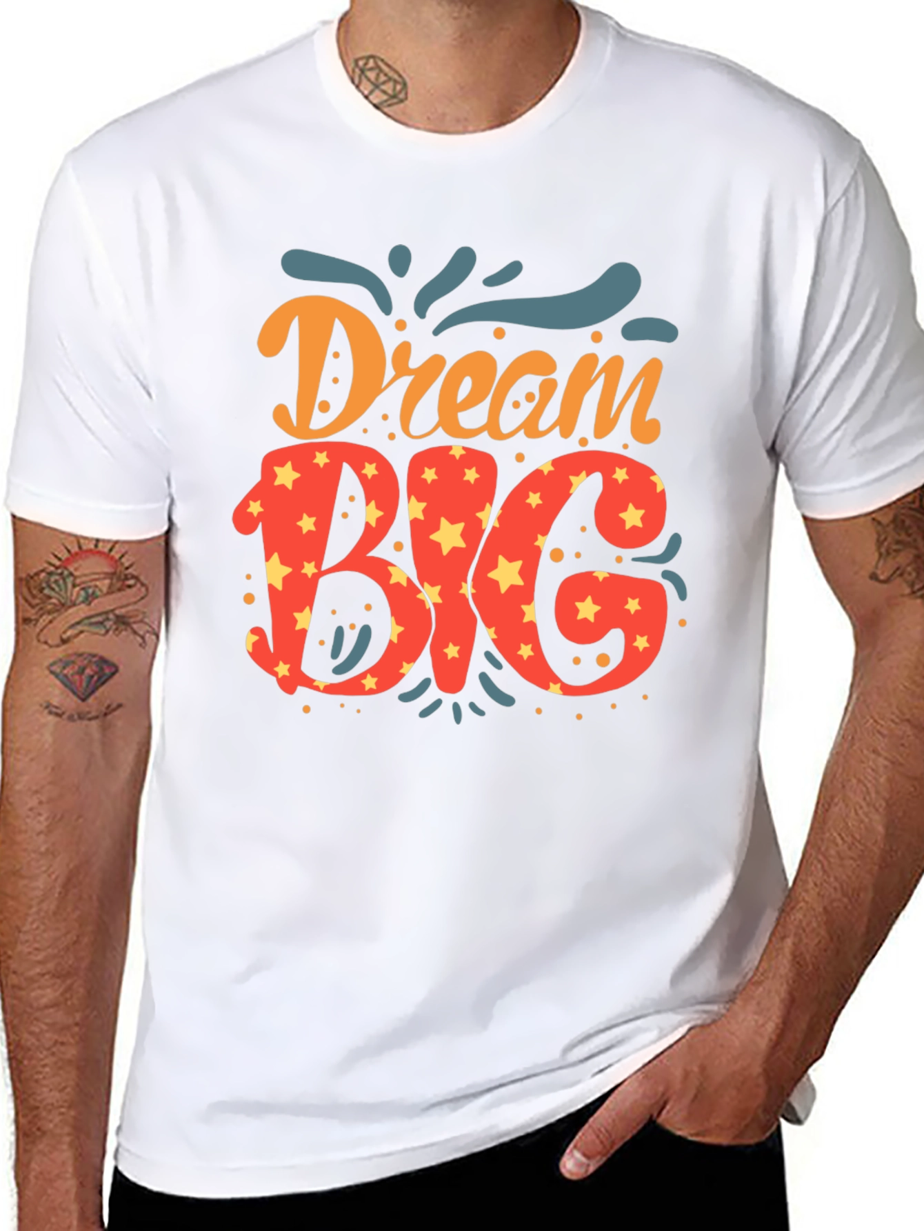 Dream Big Black T-Shirt
