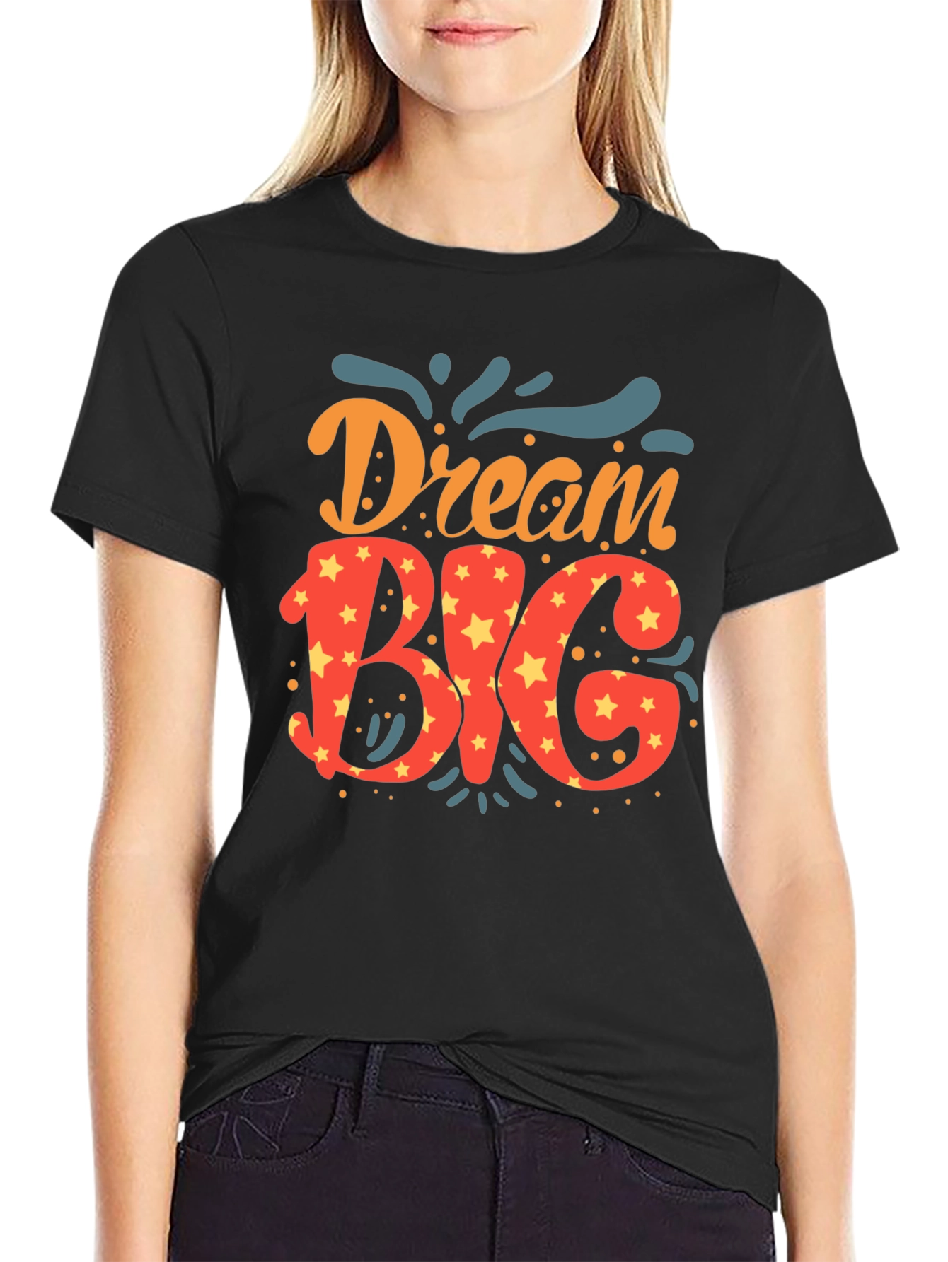 Dream Big Black T-Shirt