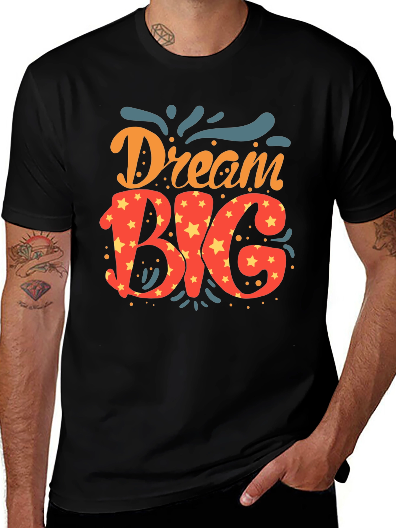 Dream Big Black T-Shirt