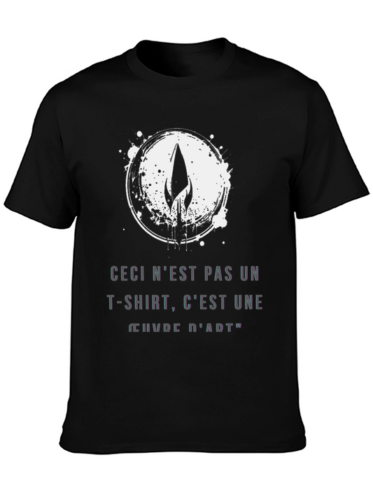 Unique Graphic Tee - Art Not Just a T-Shirt!