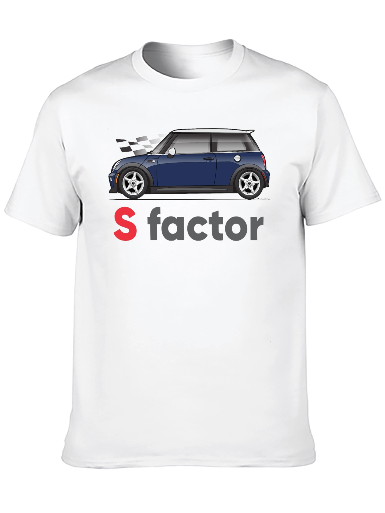 S Factor Mini Cooper Graphic Tee - Black