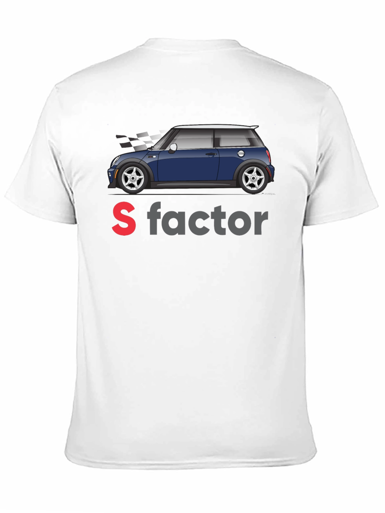 S Factor Mini Cooper Graphic Tee - Black