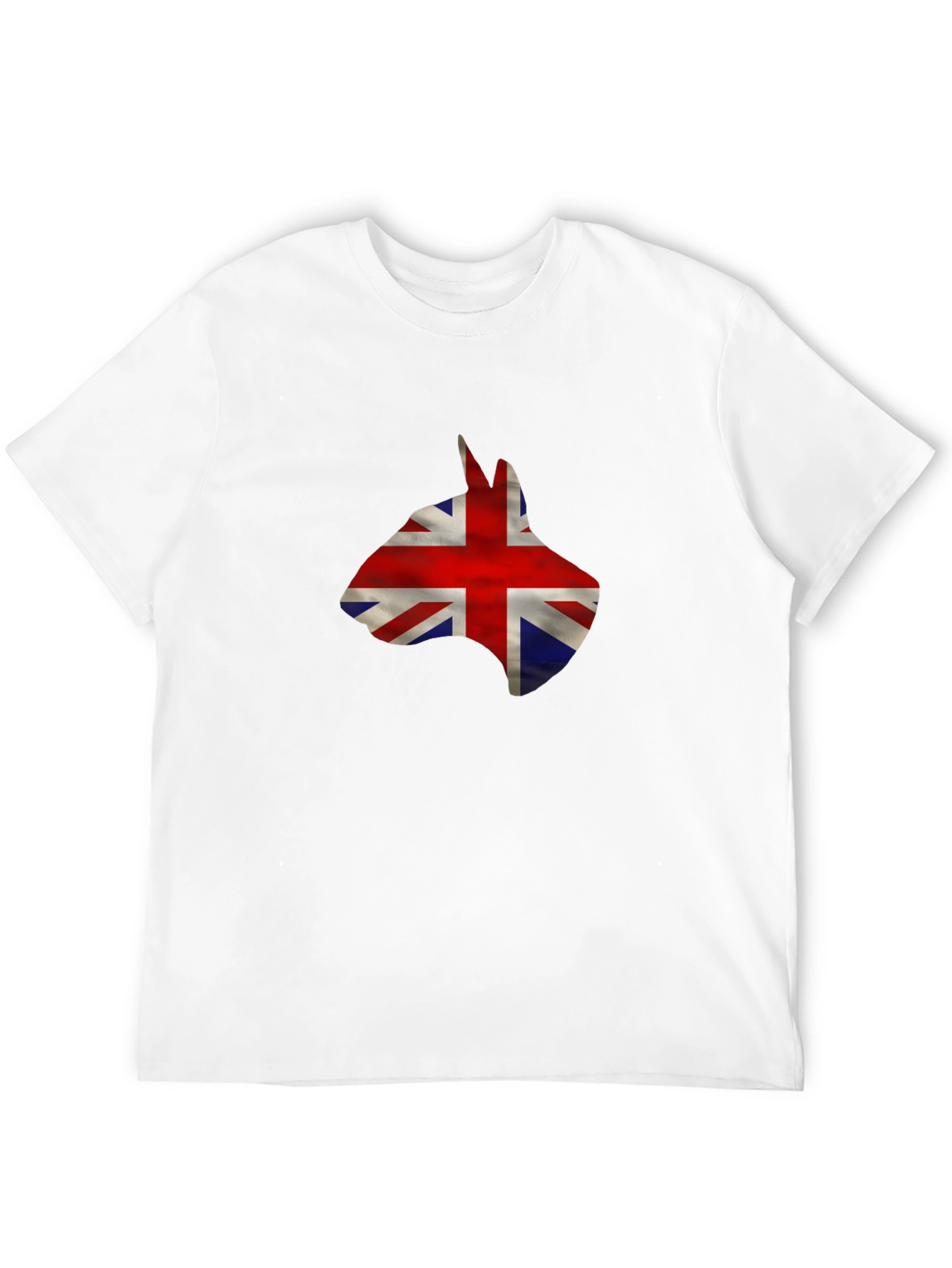 Union Jack Bull Terrier Graphic Tee