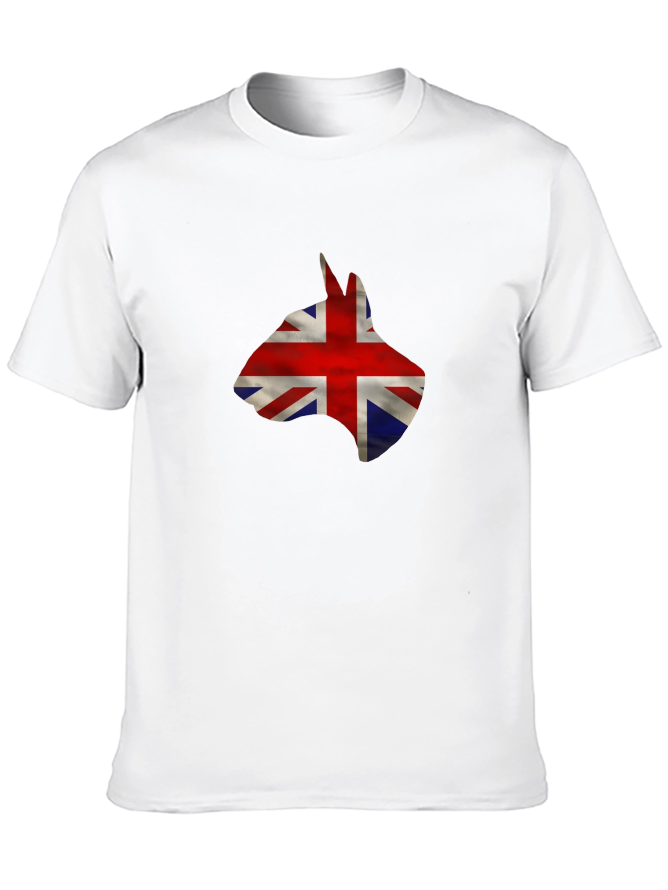 Union Jack Bull Terrier Graphic Tee