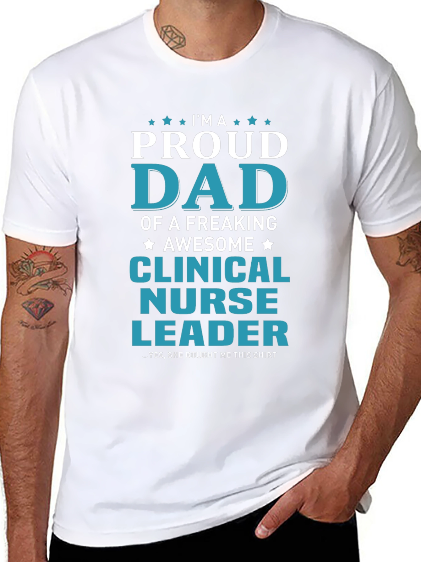 Proud Dad of a Clinical Nurse Leader T-Shirt