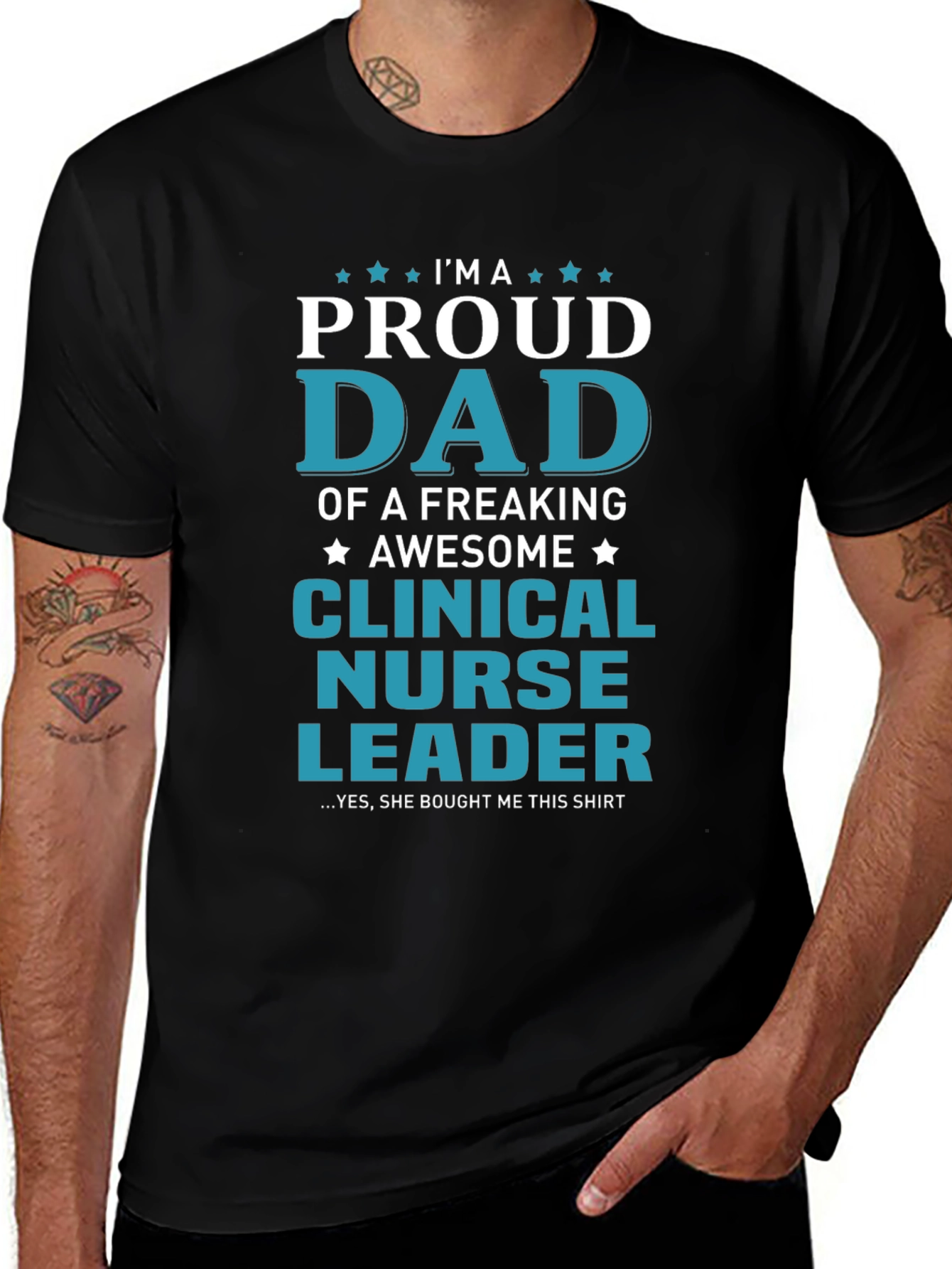 Proud Dad of a Clinical Nurse Leader T-Shirt