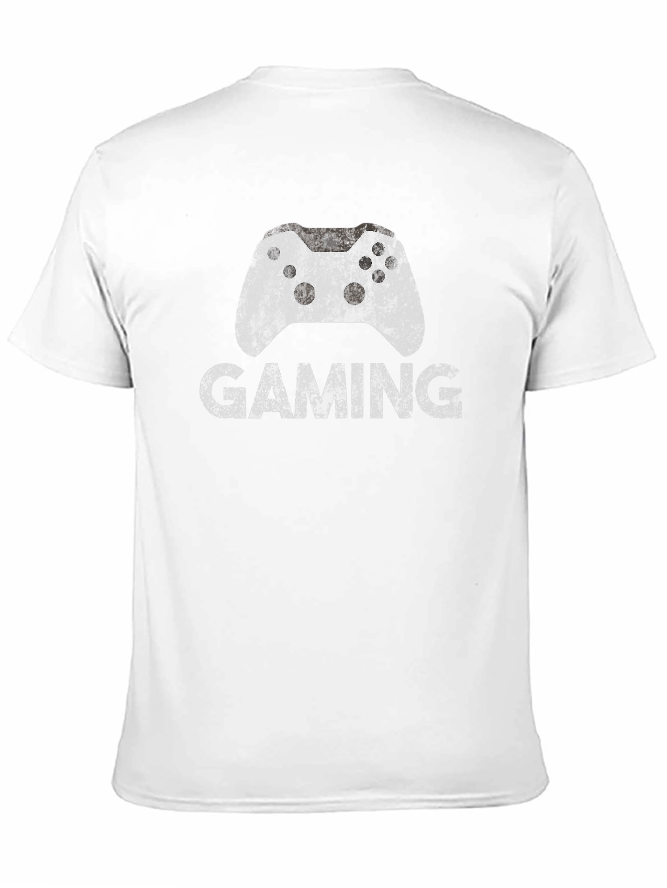 Gaming Controller Graphic Tee - Distressed Print