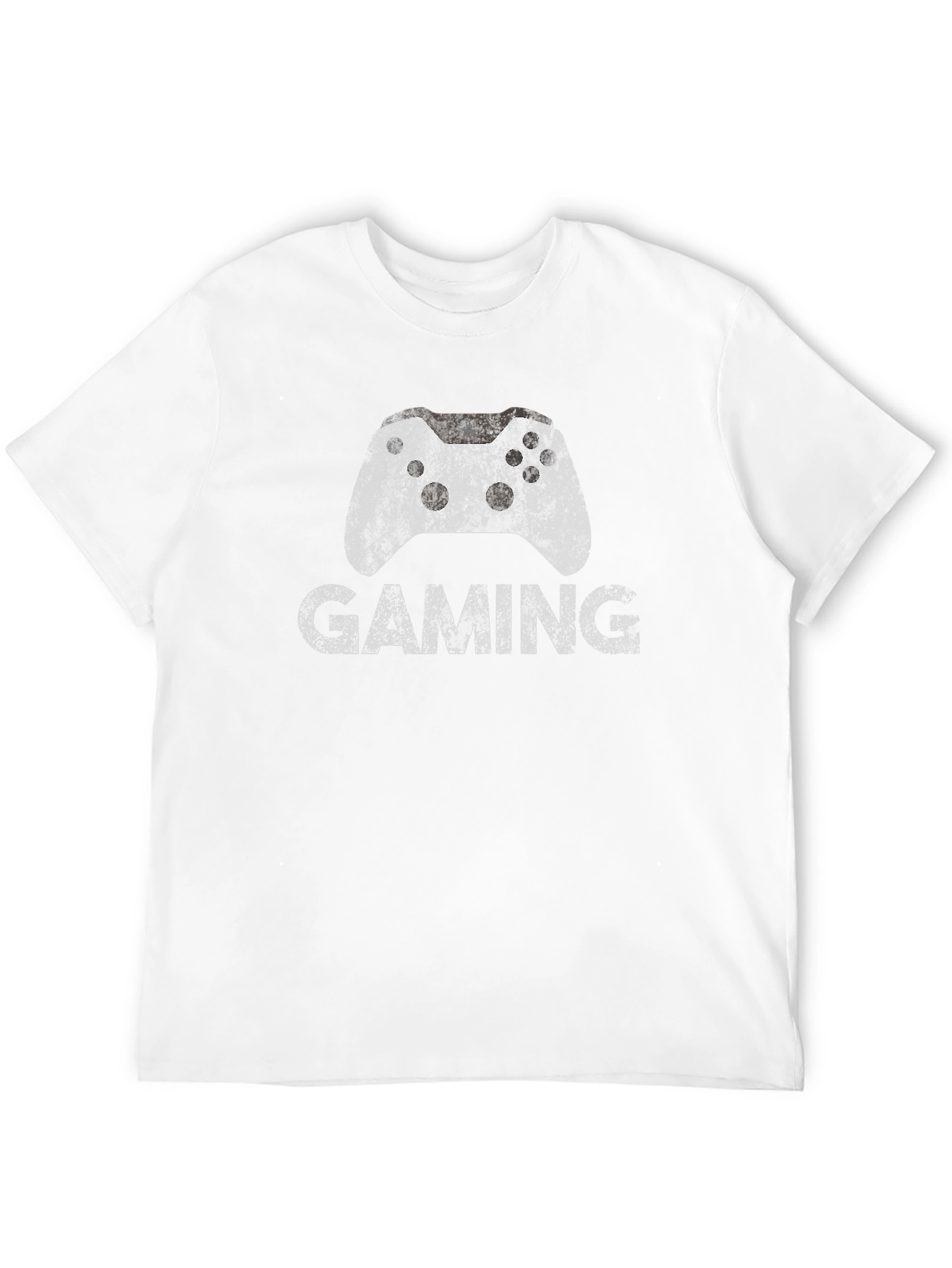 Gaming Controller Graphic Tee - Distressed Print