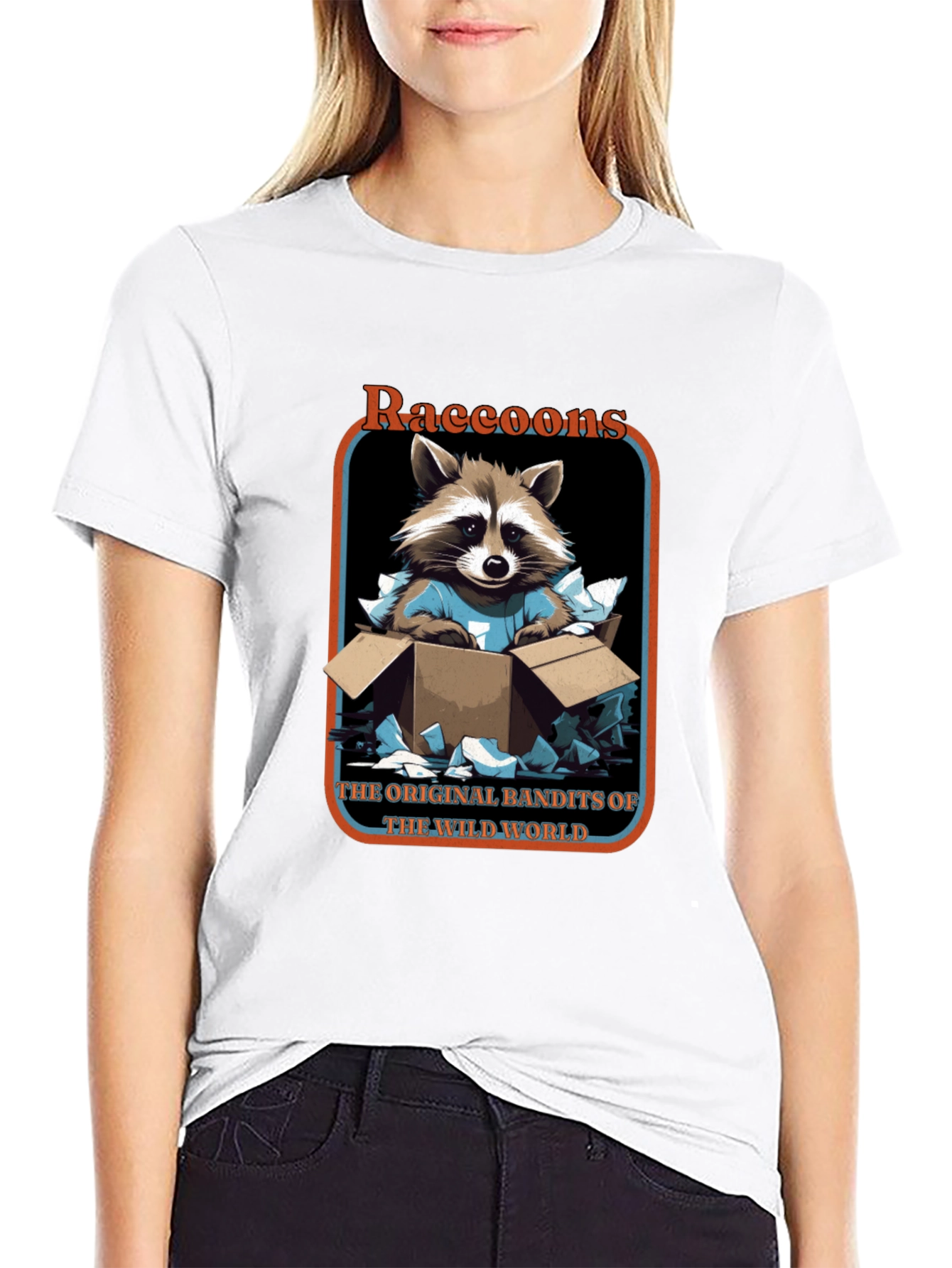 Raccoon Bandit Graphic Tee